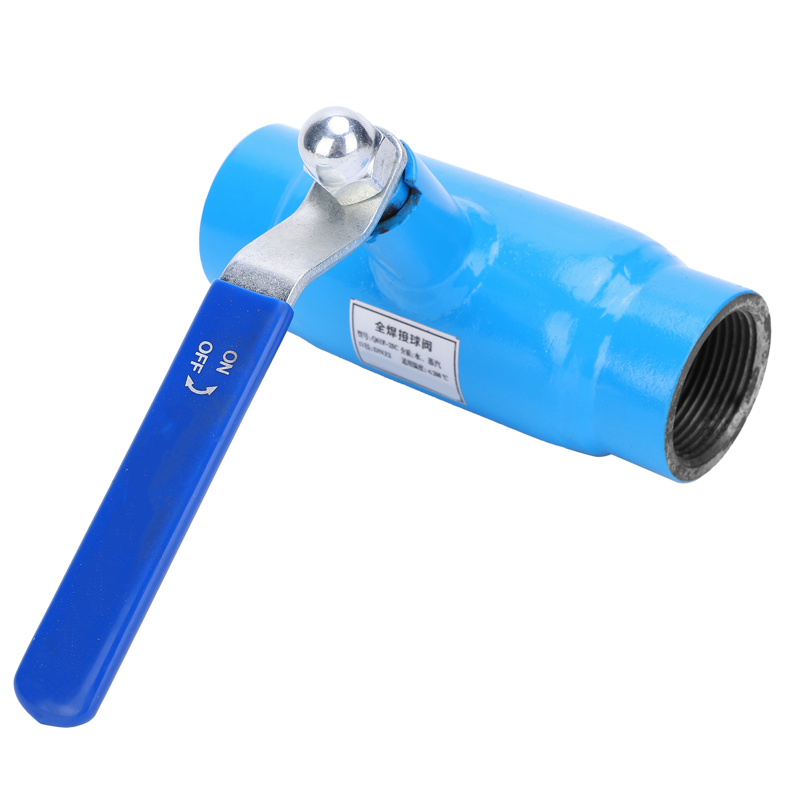 Geschweißter Einteiliger Kugelhahn G1/4 Zoll Stahlanschluss Dn32 Q61f-25c