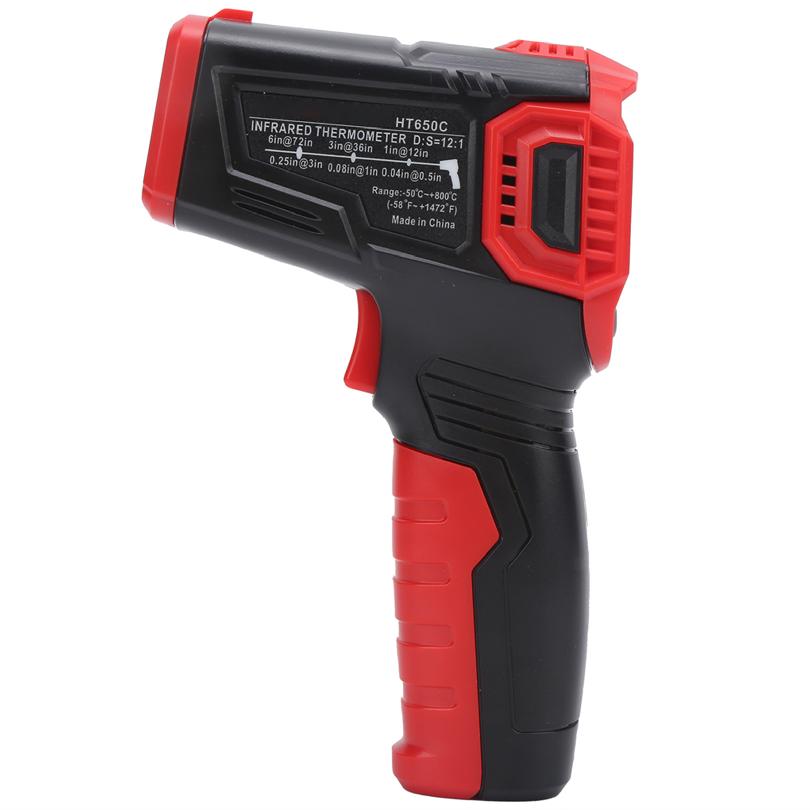 Ht650c Industrielles Infrarot-thermometer -50℃800℃, Berührungsloses Temperaturmessgerät Für Die Küche, Tragbares Testgerät