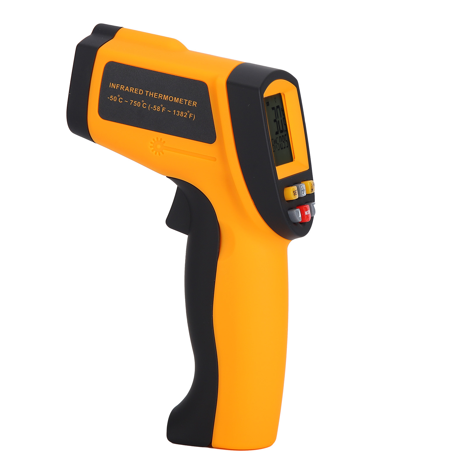 700 Infrarot-thermometer, Tragbares, Berührungsloses Digitales Lcd-thermometer Für Industrielle Anwendungen