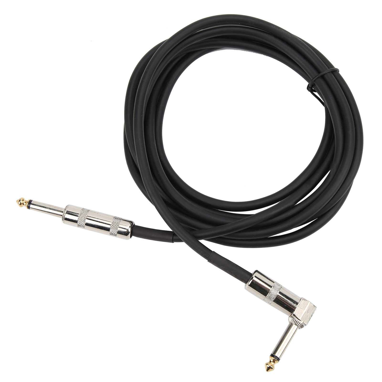 6,35-mm-winkel-gitarrenkabel, Professionelles Bühnenverstärker-audiokabel, 10er-pack