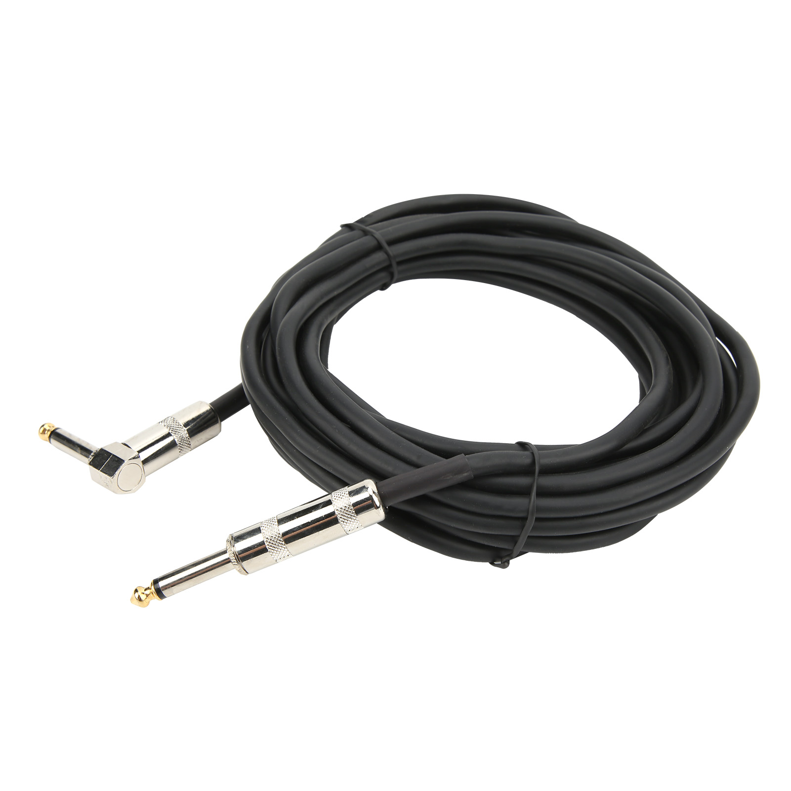 6,35 Mm Rechtwinkliges Gitarrenkabel, Professionelles Bühnenverstärker-audiokabel, 20 Stück