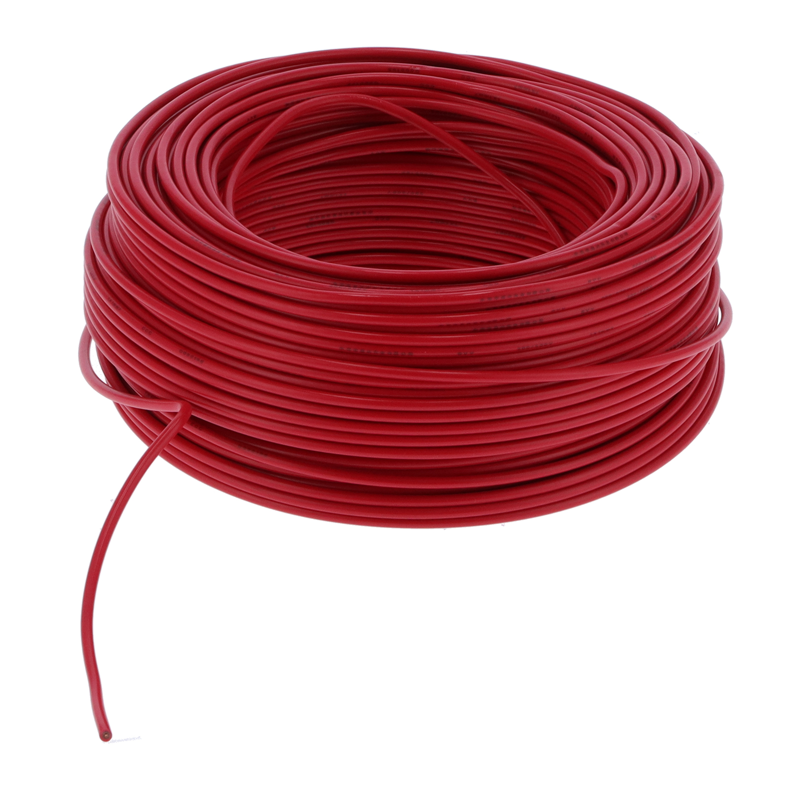 7-adriges, Isoliertes Pvc-elektrokabel, 100 Meter Lang, Bvv-1x1, 300 V Wechselstrom