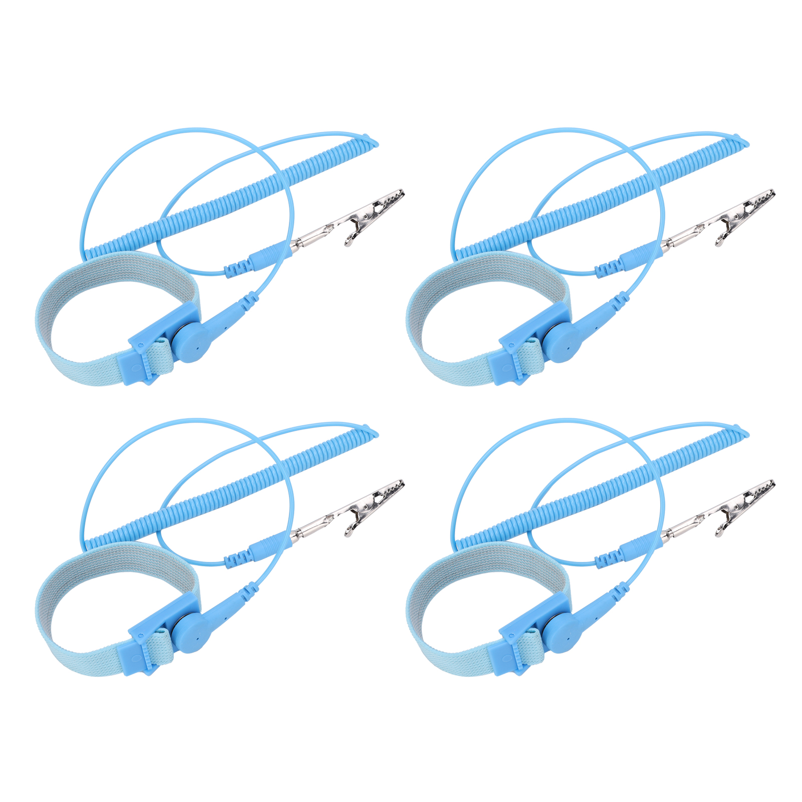 10 Antistatische Armbänder, 1,8 M X 2,0 Mm, Erdungsarmbänder Zum Schutz Vor Elektrostatischer Entladung