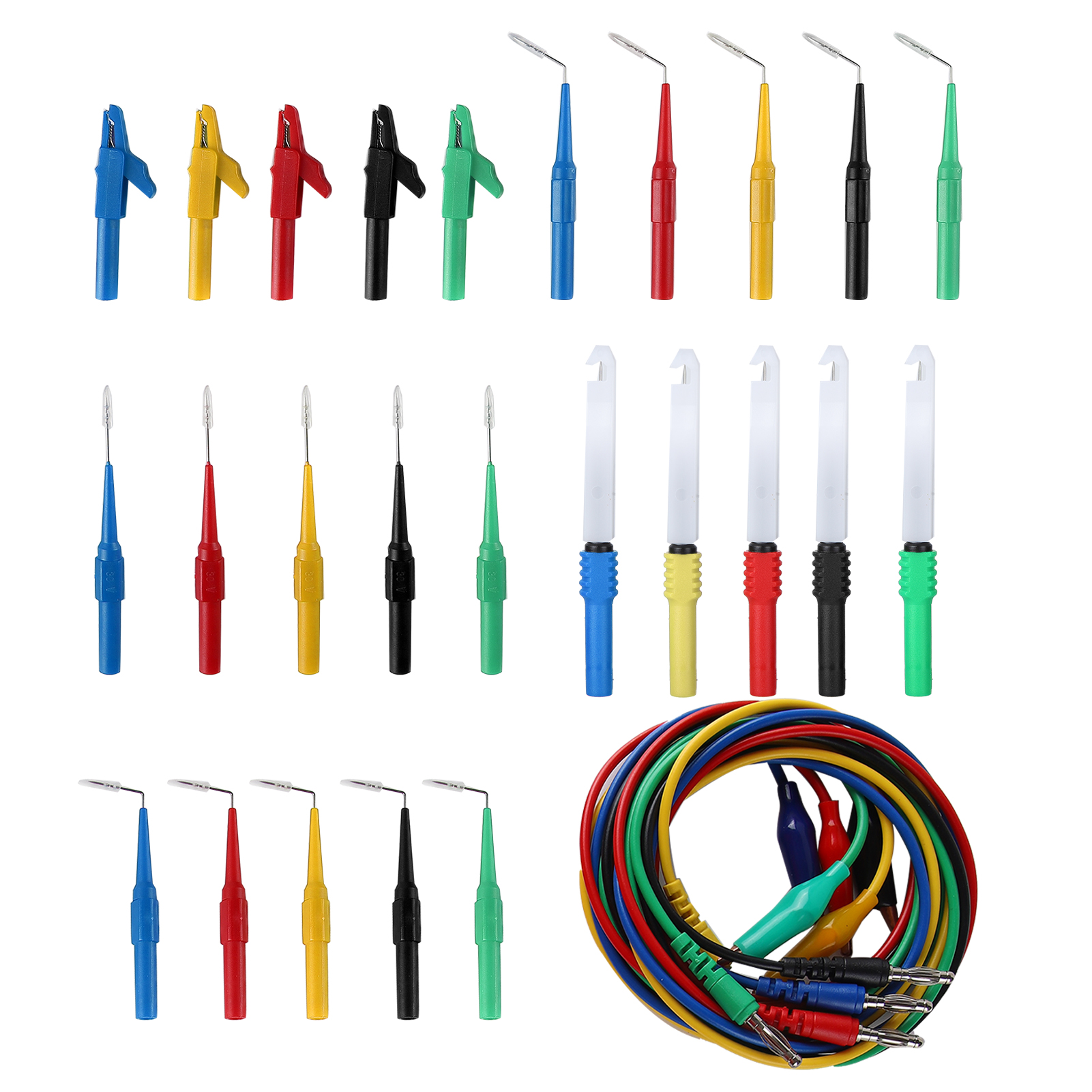 Jt8036-2 Messleitungssatz Für Multimeter, Multifunktionale Messleitungen, Wasserdichte Messspitzen