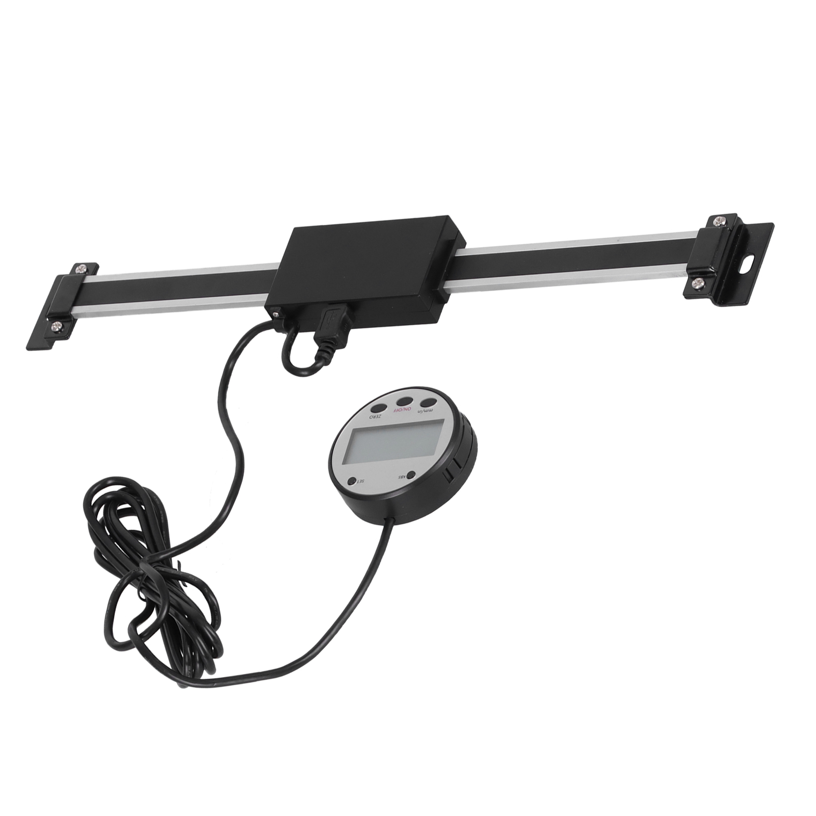 Digitales Linearmaßband Aus Edelstahl Und Aluminiumlegierung, Digitalanzeige 0–200 Mm