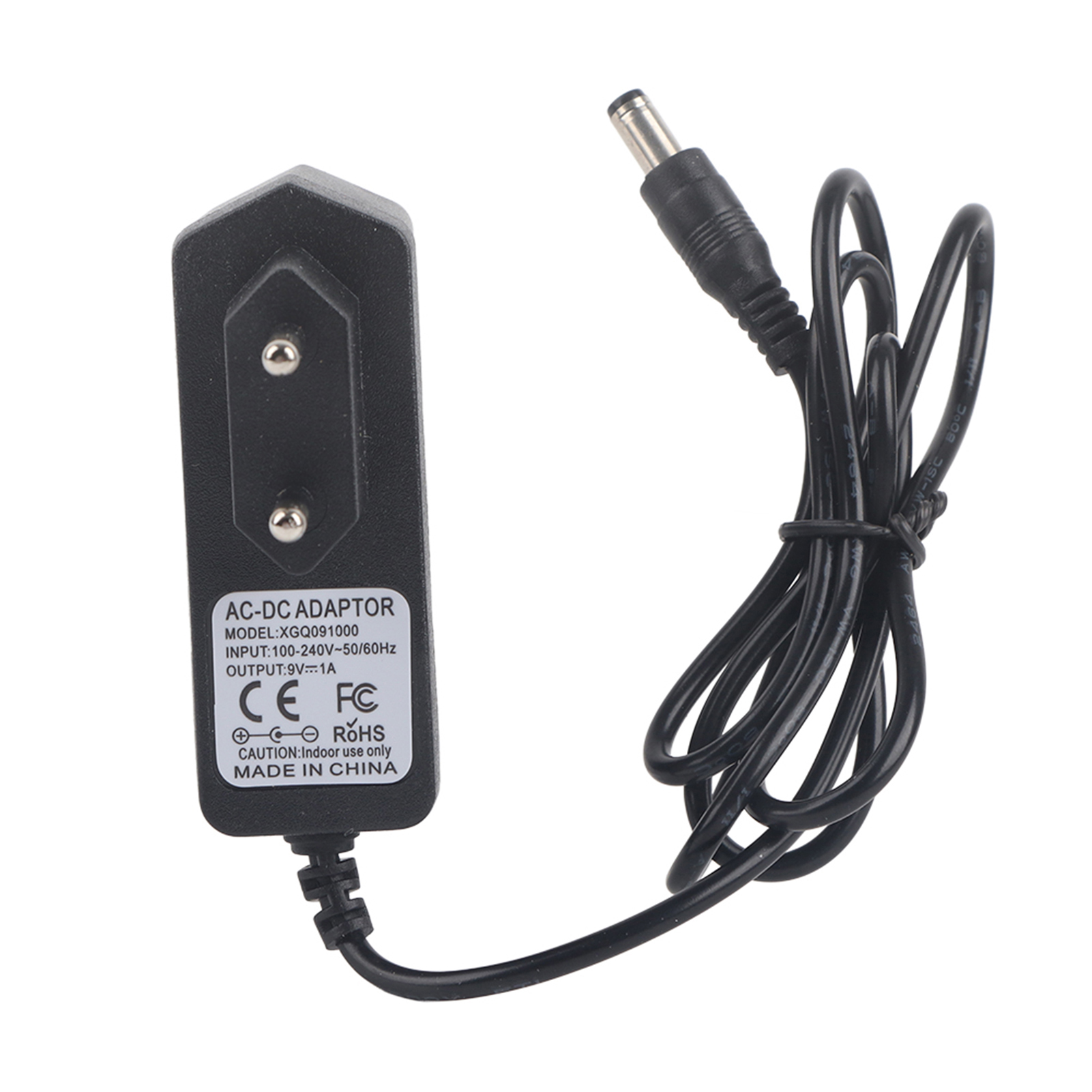 Universeller 9v Ac/dc-adapter Für E-gitarre Und Effektpedal, 100-240v (eu-stecker)
