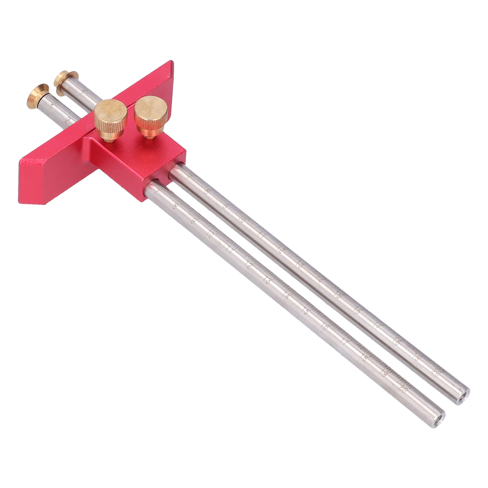20 Cm Langer Zimmermanns-zeichenbleistift Mit Doppelseitigem Lineal, Klarer Skala, Präzisionsmesswerkzeug
