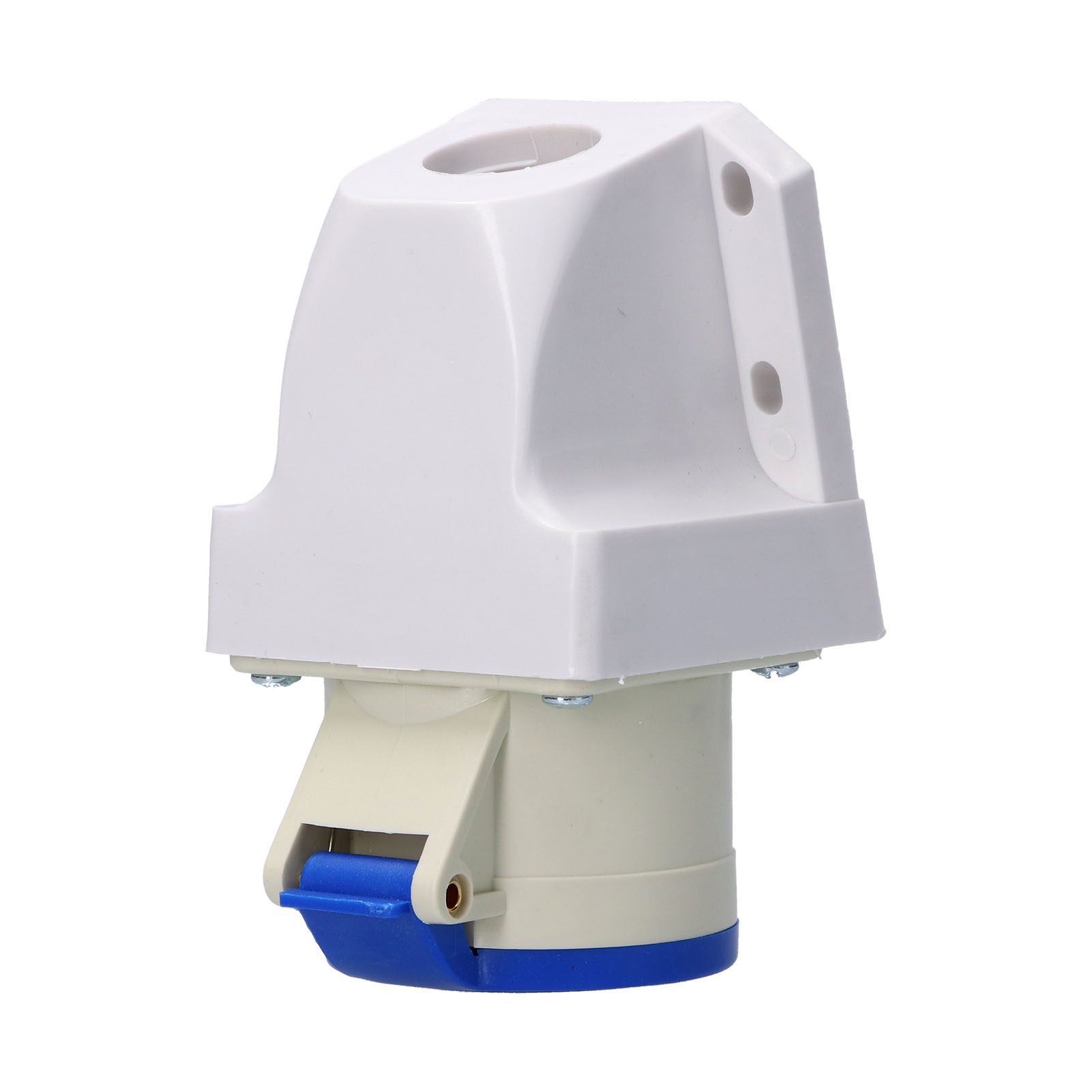 Industrieller 3p-stecker, 32a 220-250v Einphasige 2p+e-buchse, Aufputzmontage, 2er-pack, Wasserdichter Stecker Und Wasserdichte Buchse.