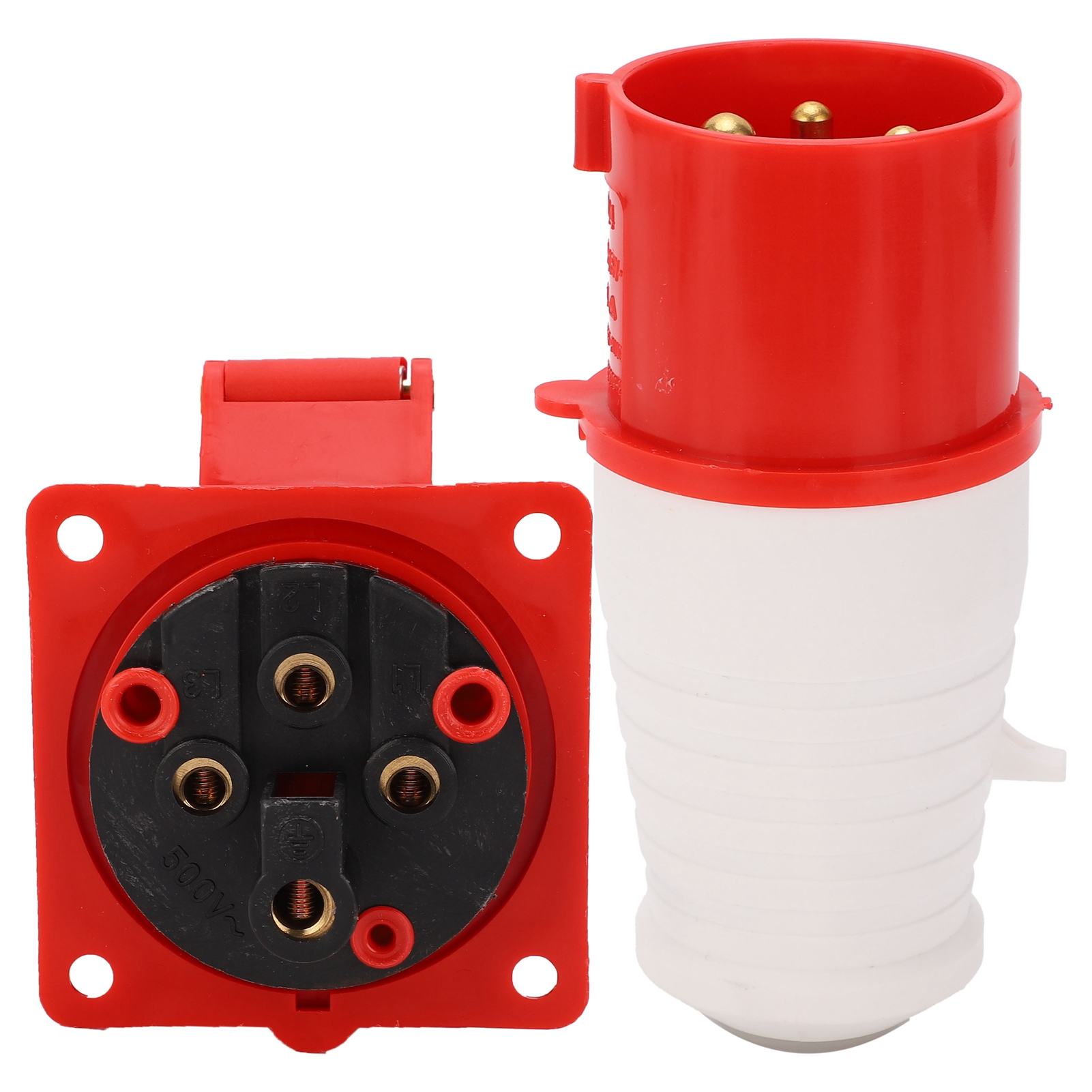 32a 3p+e Industriestecker, Drehstrom, Wasserdicht, Staubdicht, Ac 380 V–415 V