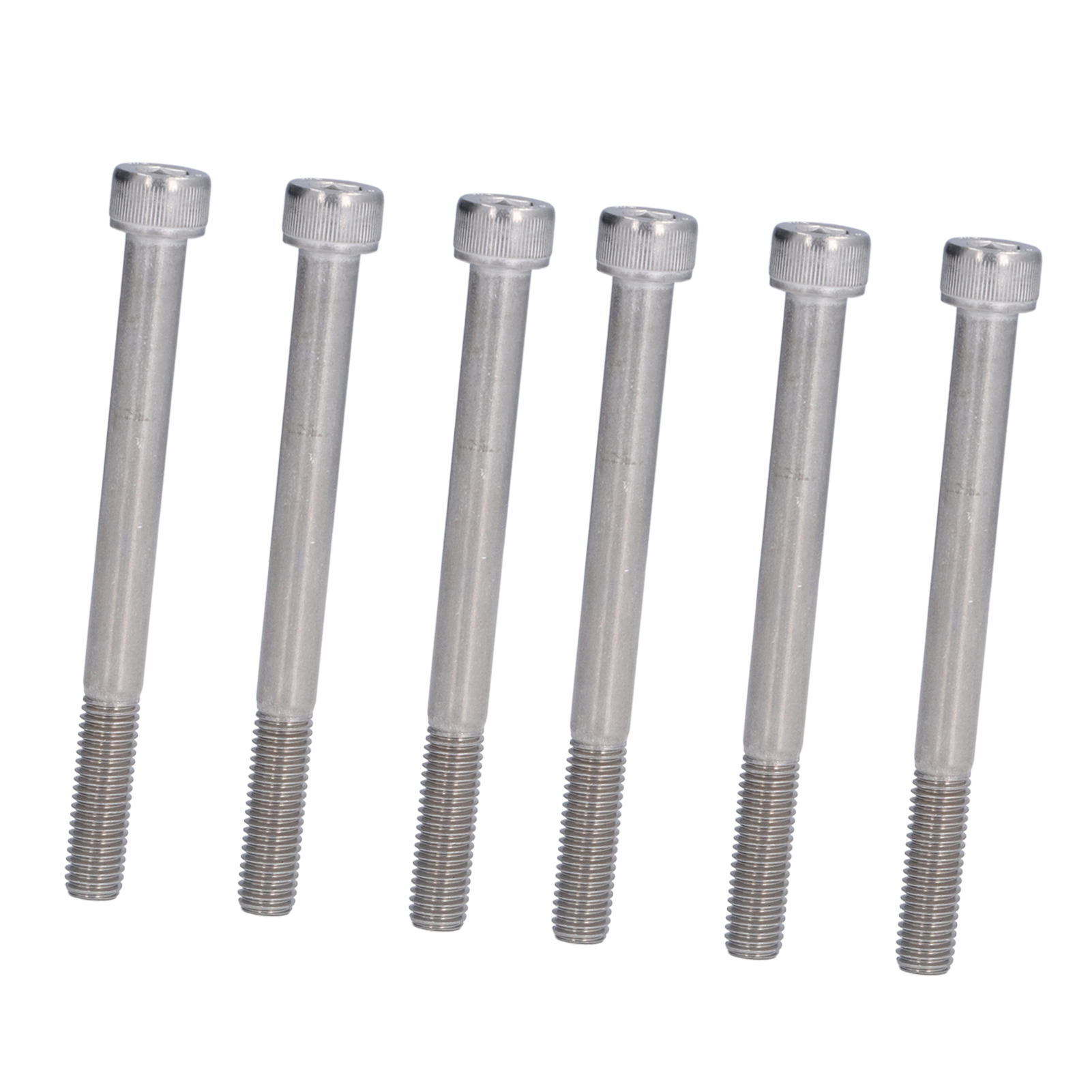 Packung Mit 10 Edelstahl-zylinderkopfschrauben A2-70, Gewinde M10x130, Für Industriemaschinen