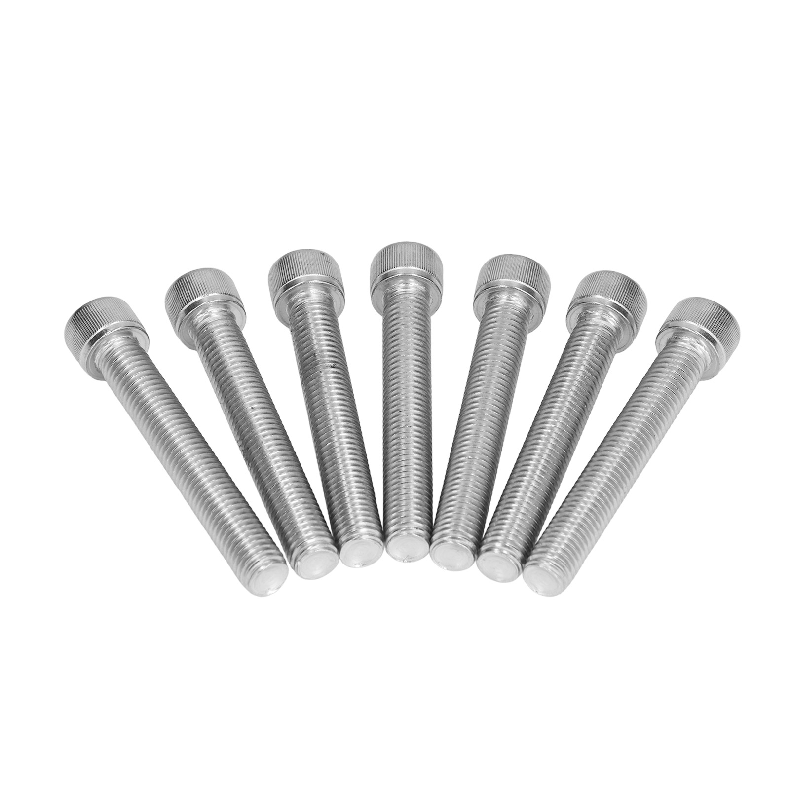 M12x75 Innensechskantschrauben Din 912, 20er-pack, Edelstahl A2-70, 1,75 Mm Grobgewinde
