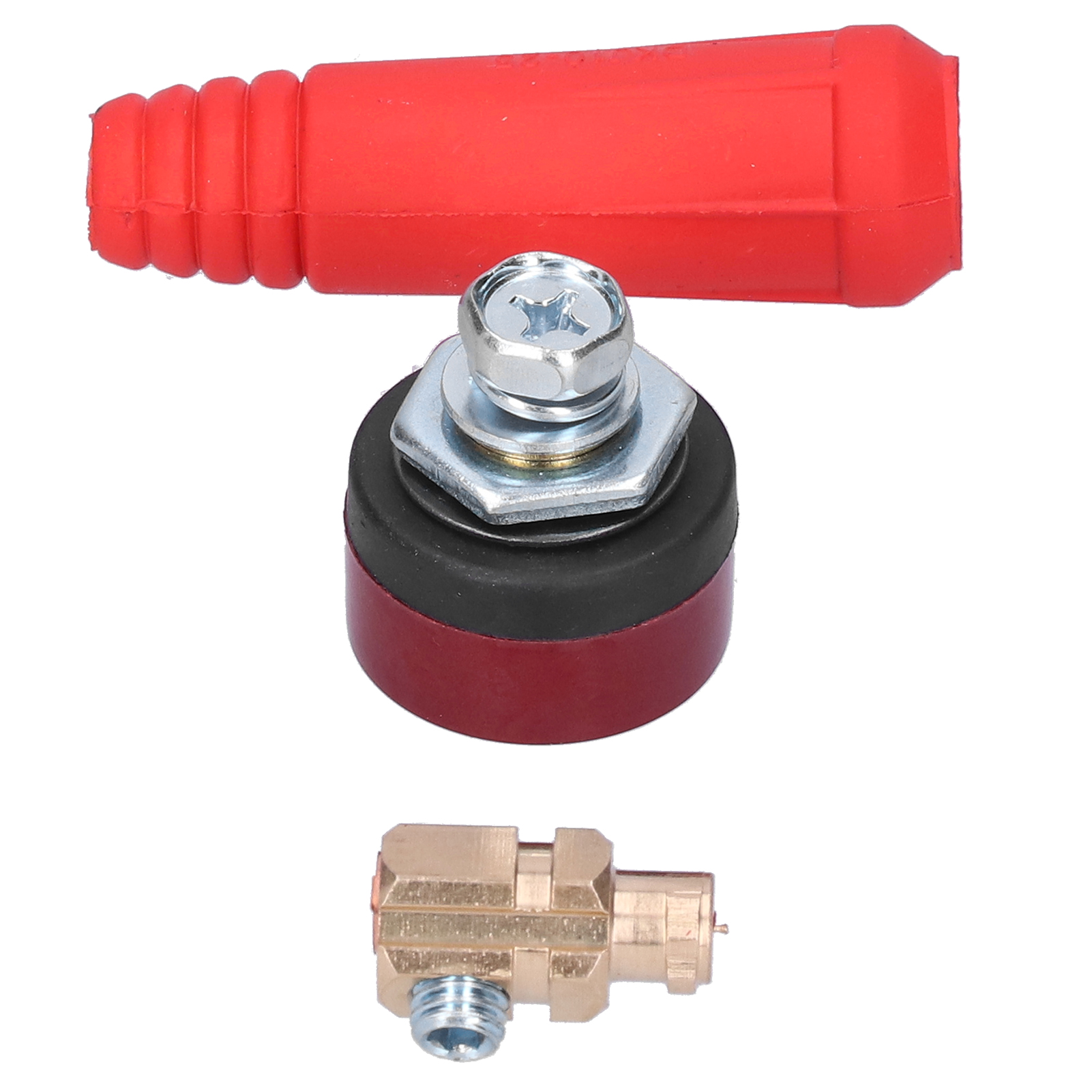 Schnellverbinderstecker, 2 Stück, Für 10–25 Mm² Schweißkabel, Elektrowerkzeug, Stecker/buchse, Rot