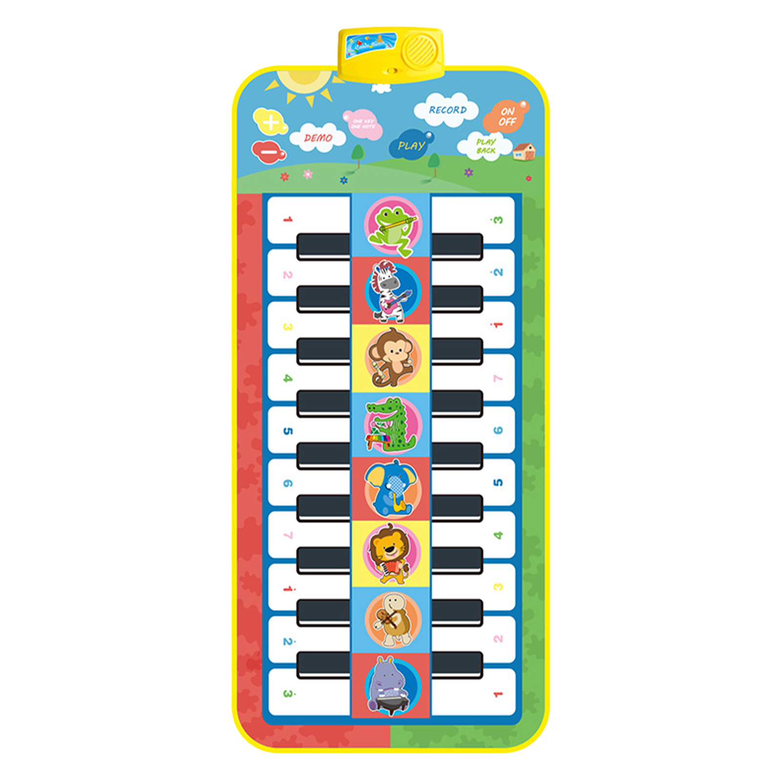 Multifunktionale Lernspielmatte Mit Akustischem Klavier, Automatische Musik- Und Tanzmatte, Spielmatte Für Kinder, Spaß