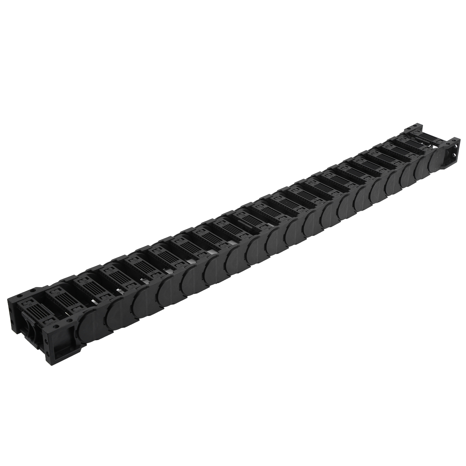 Geräuschlose Kabeltragekette, Nylon, Abnehmbar, 0,7 M, D25 X 25, Einfache Montage, Langlebig