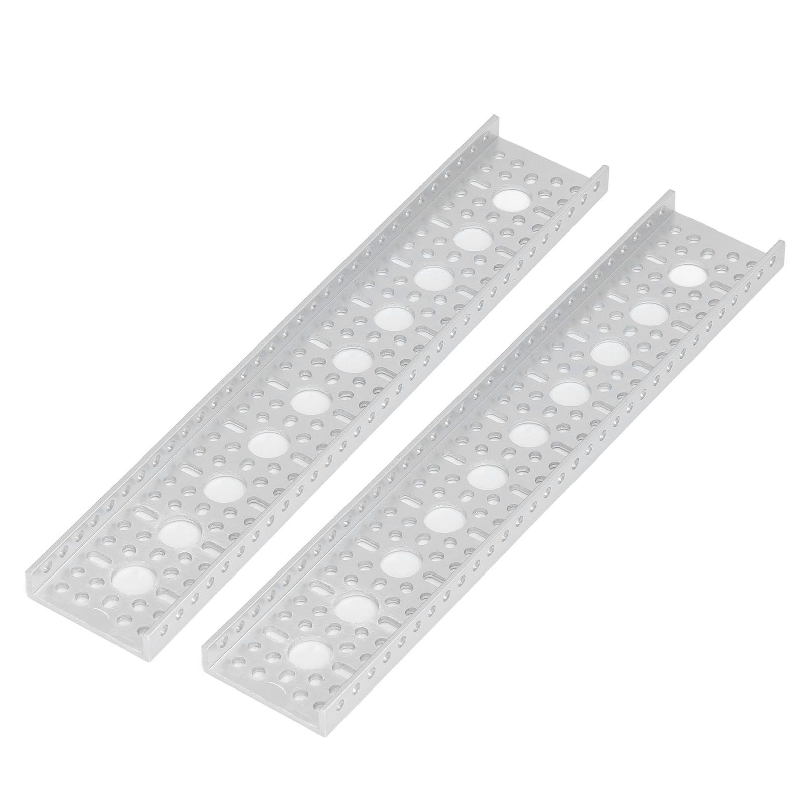 48x12mm U-förmiges Aluminiumprofil, Set Mit 2 Robusten 3-seitigen Schienen, Zubehörteil Für Robot3121-0010-0264