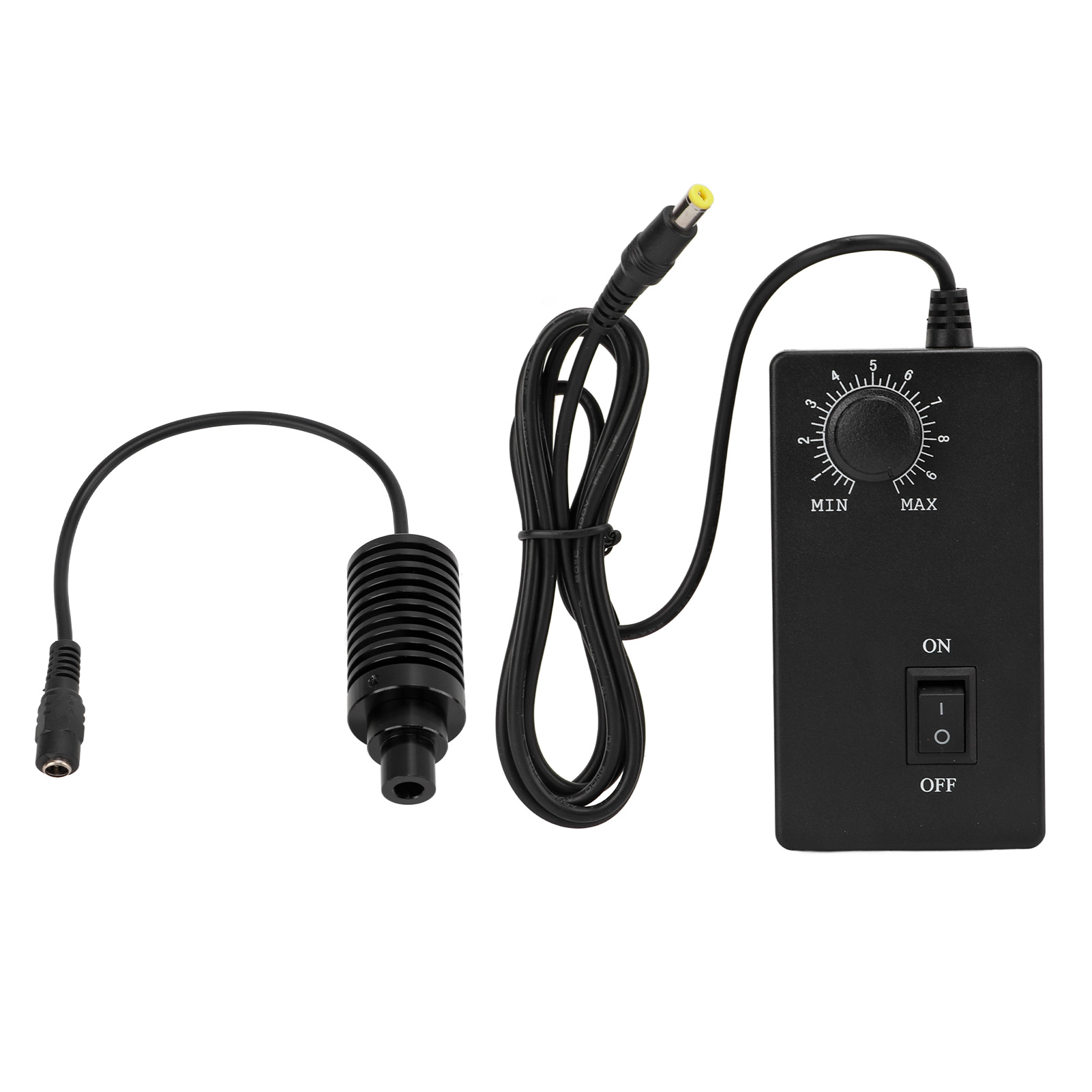 Led-mikroskop-spotleuchte, Koaxial, Helligkeit Einstellbar, Verschleißfest, Wärmeableitung, Φ13 Mm, Ac 100–240 V, Eu-stecker, Weiß