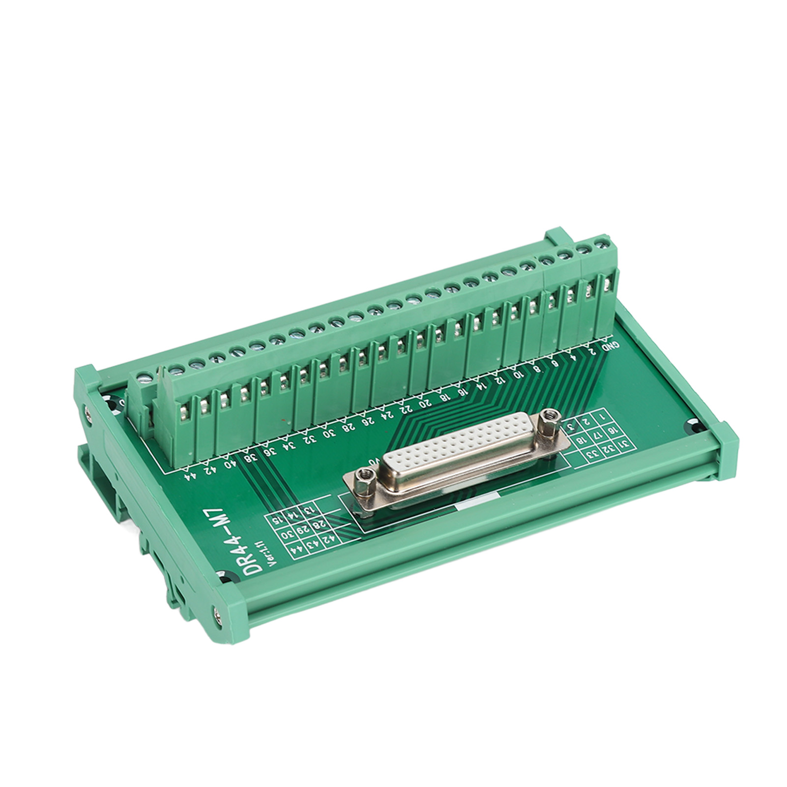 Dr44-m7 Klemmenblock-buchse, 60-v-dc-verbindungsmodul, Leiterplatten-stiftleiste