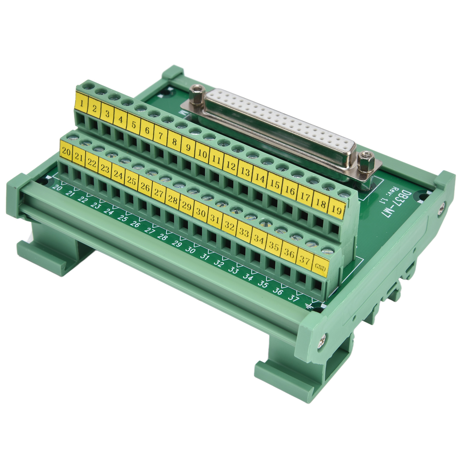 Adapterplatine, Anschlussmodul, Klemmenleiste Db37-m7 Buchse, 60v Dc, Leiterplatten-breakout