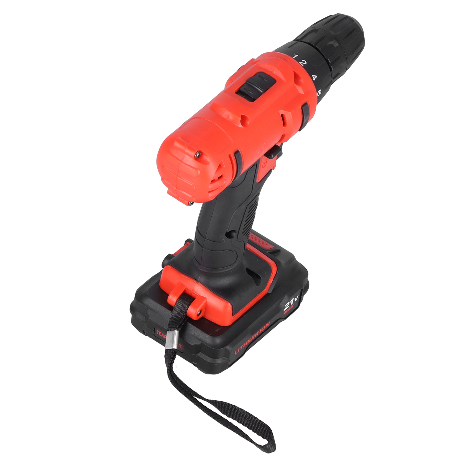 Tragbarer, Wiederaufladbarer Elektrischer Handbohrer, Schraubendreher-set Mit Lithium-akku, 100–240 V Eu-stecker, 2 Geschwindigkeiten, Modell Tz-03