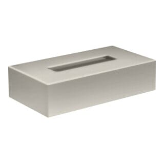 hansgrohe Kosmetikbox Axor Uni. Circular 265x145mm, Wandmontage, Edelstahl-Optik