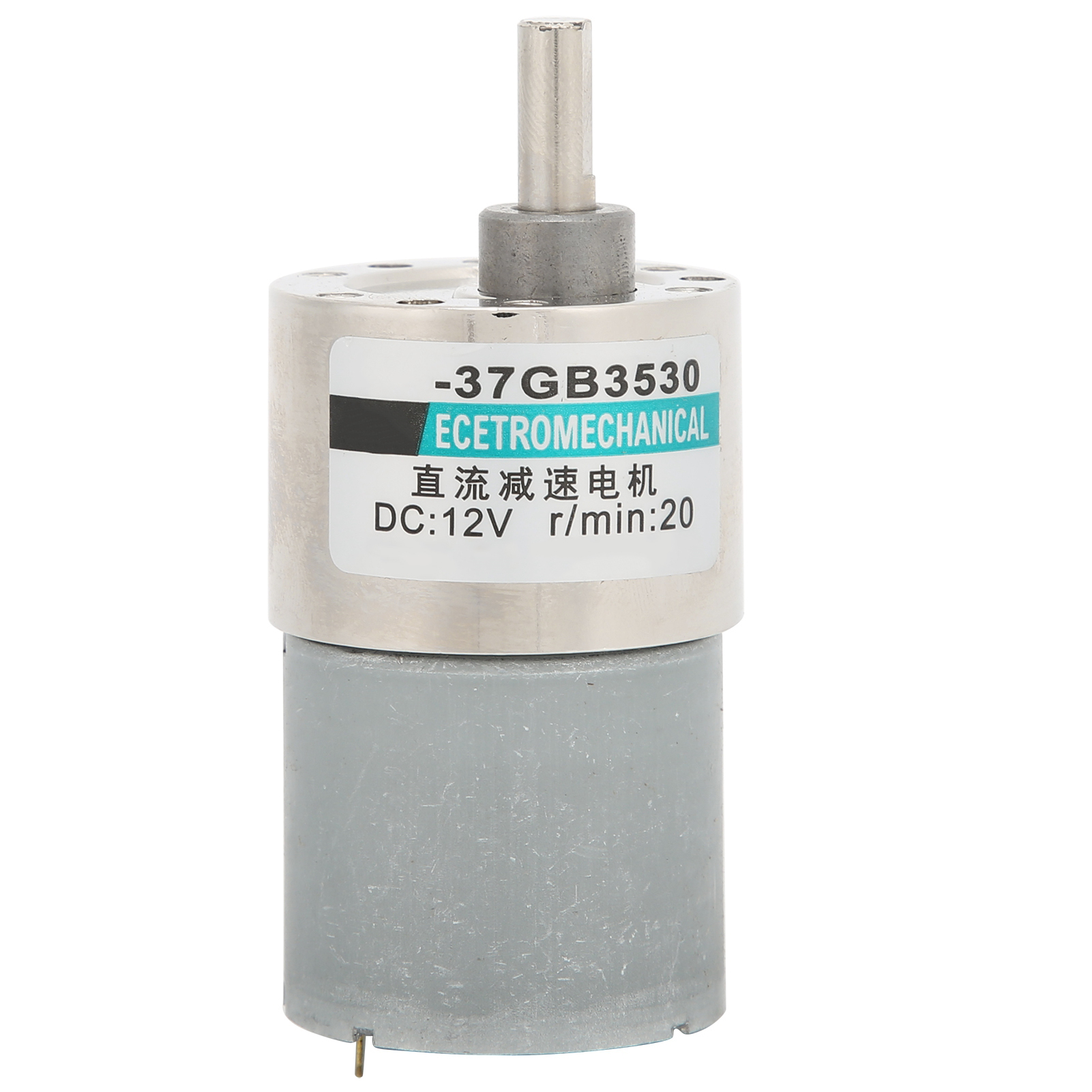 12-v-gleichstrom-getriebemotor Xd37gb3530, Mikro-gleichstrommotor, Niedrige Drehzahl, Hohes Drehmoment, Permanentmagnet, Halterung, 20 U/min