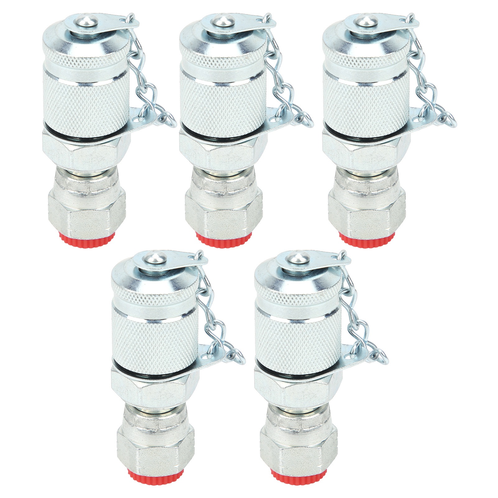 Satz Mit 5 Hydraulischen Prüfadaptern, Druckmessanschluss, Pt/ppt-gewinde