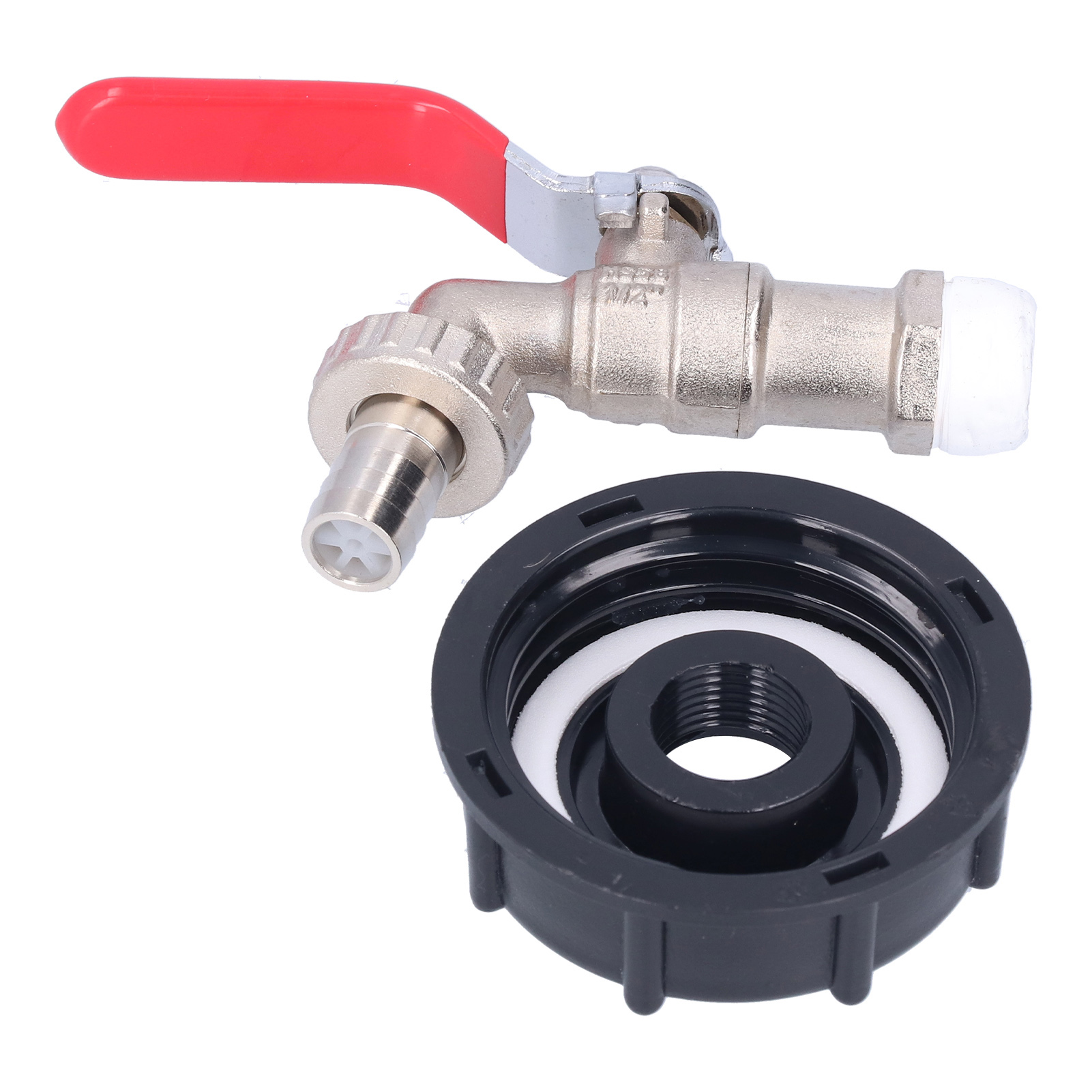 Adapterhahn Für Ibc G1/2, Messing-außengewindeanschluss, Ersatzventilanschluss, Auslasshahn Für Tank.