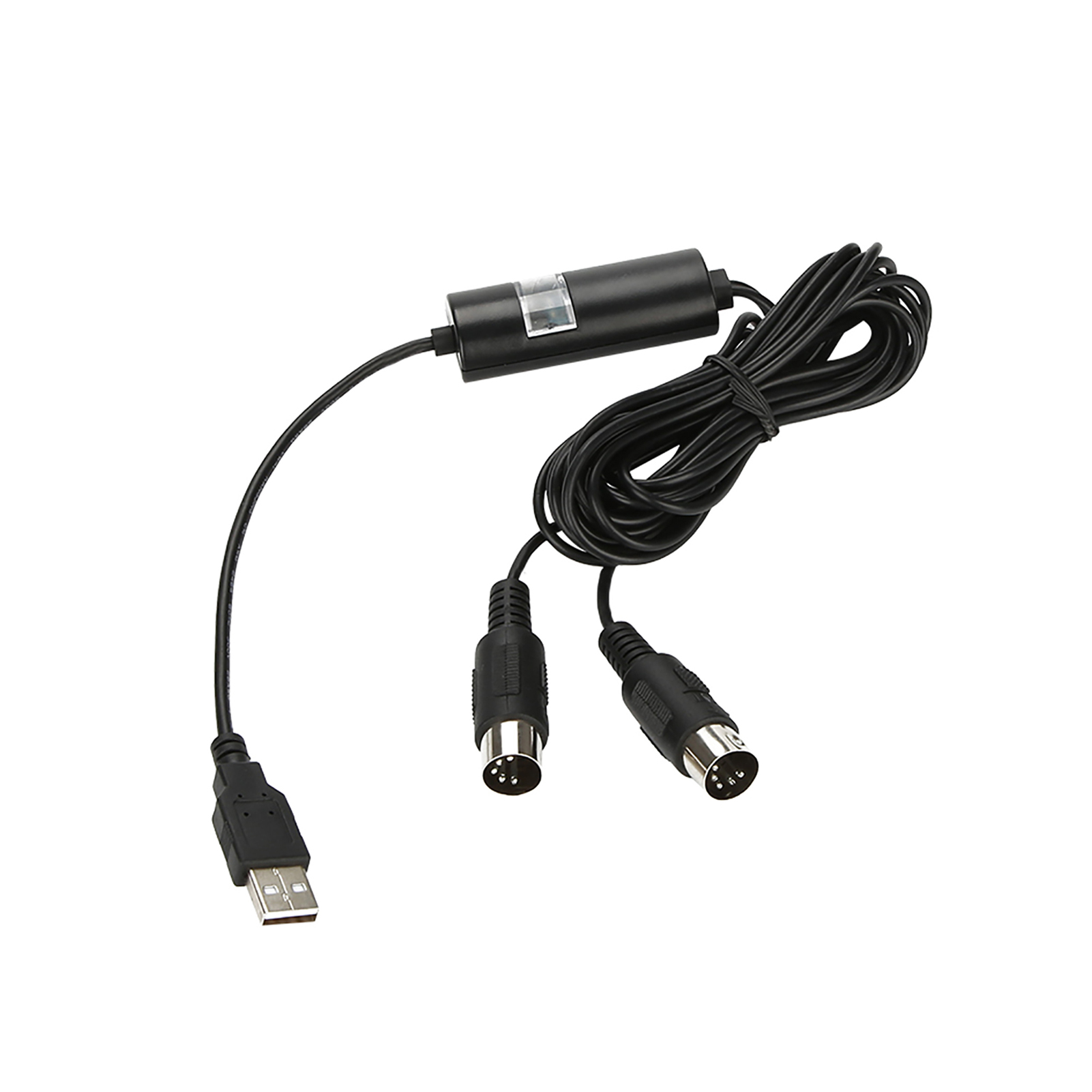 Midi-zu-usb-ein-/ausgangs-konverterkabel Mit Led-anzeige, Zubehör Für Elektronische Musik
