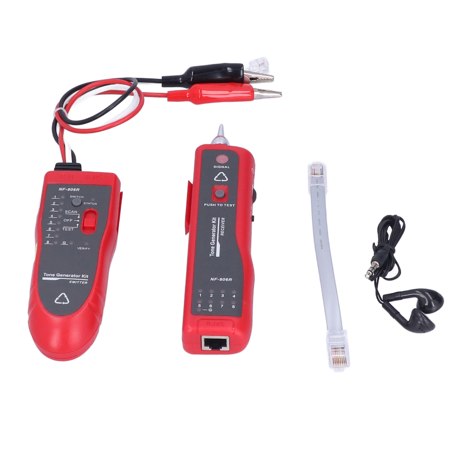 Nf-806r Anti-burn Poe Netzwerkkabeltester Für Außen-telekommunikationsleitungen, Leitungsdetektor