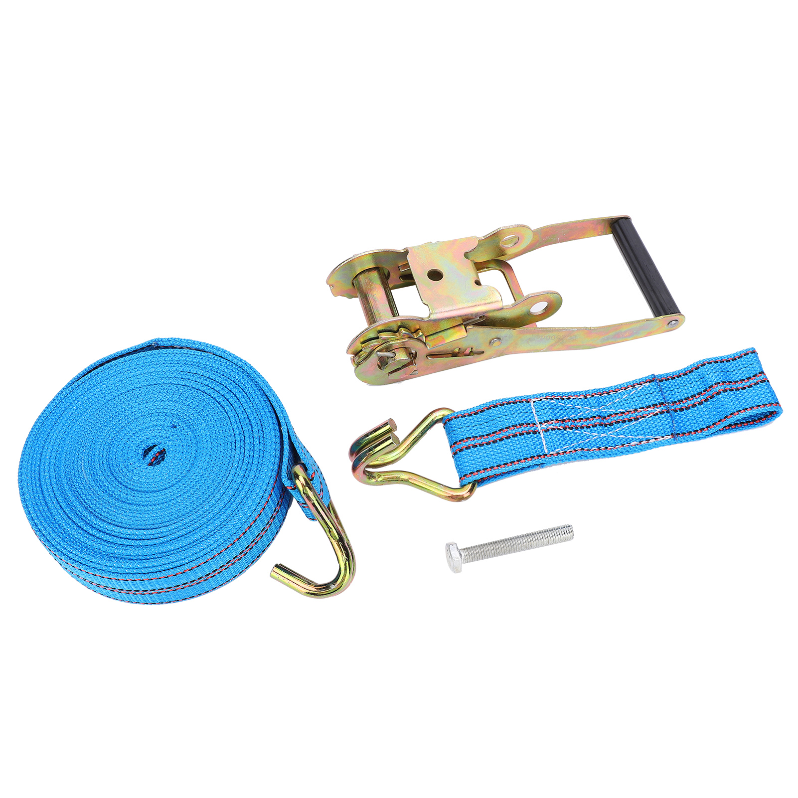 Hochleistungs-ratschenspanngurt, Absenkgurt Aus Polyester Und Legiertem Stahl, Industriebedarf, 10 M X 50 Mm