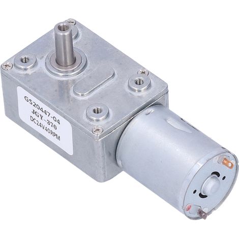 24-v-gleichstrom-schneckengetriebemotor Mit Regler, Hohes Drehmoment, Miniaturgetriebe Für Roboter Und Elektronische Schlösser, 24 V, 40 U/min