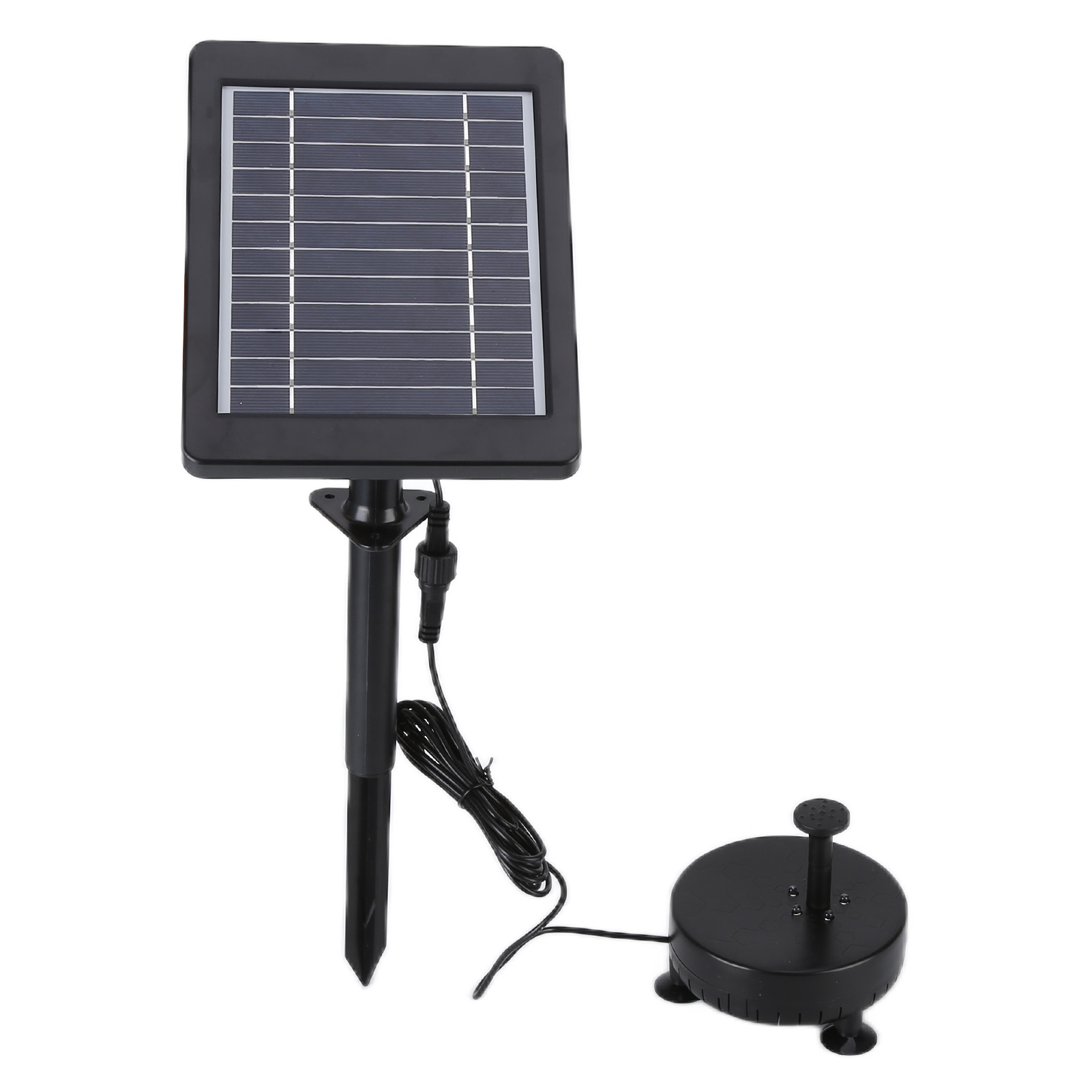 Kabelloses Solar-led-vogelbad Mit Springbrunnen, Stabiler Und Effizienter Wasserpumpe, Gartendekoration, Schneller Start