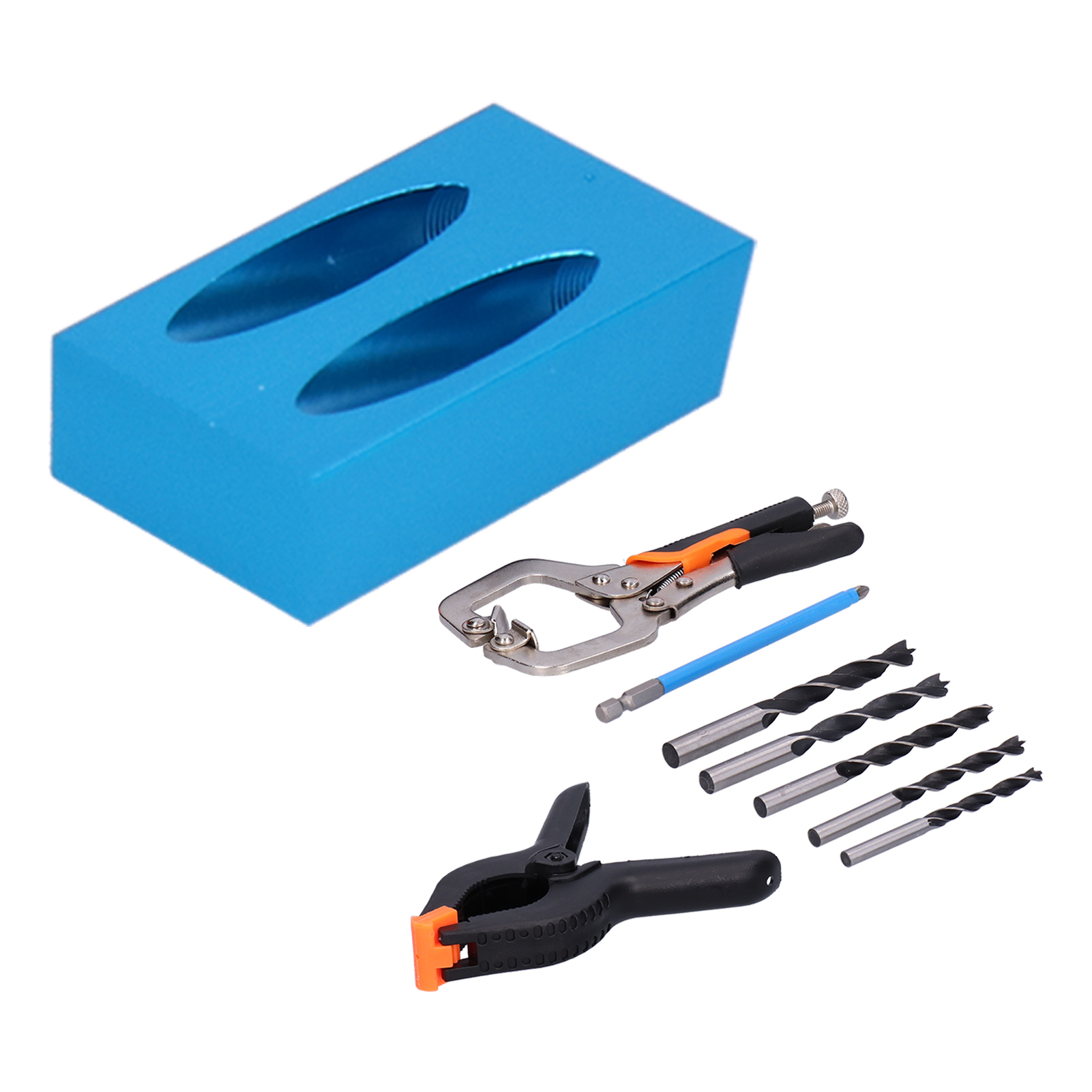 Verstellbarer Winkelbohrer Aus Aluminiumlegierung Für Holzmöbel, Präzisionsbohrset