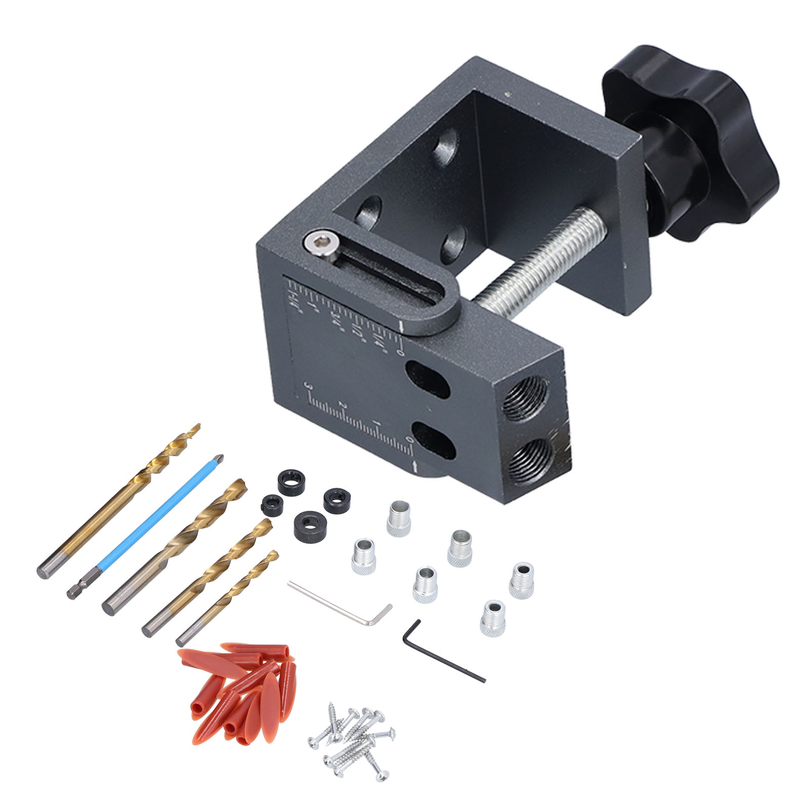 Verstellbarer 15°-winkel-holzbohrer Aus Aluminiumlegierung, Positionierhilfe Für Winkelbohrungen