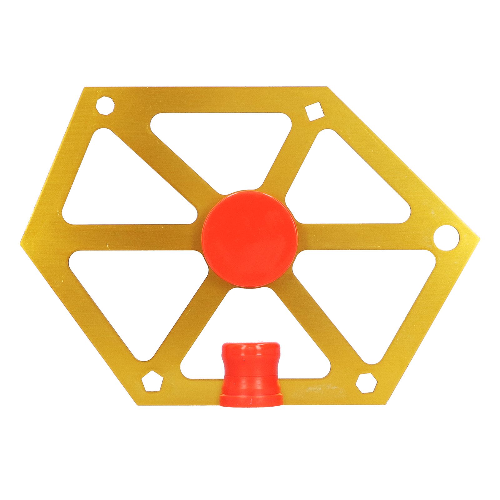 Magnetischer Sechskant-winkelmesser Aus Aluminiumlegierung Für Tischkreissägen, Schnitteinstellung, Holzbearbeitungsmaschinen, Gold