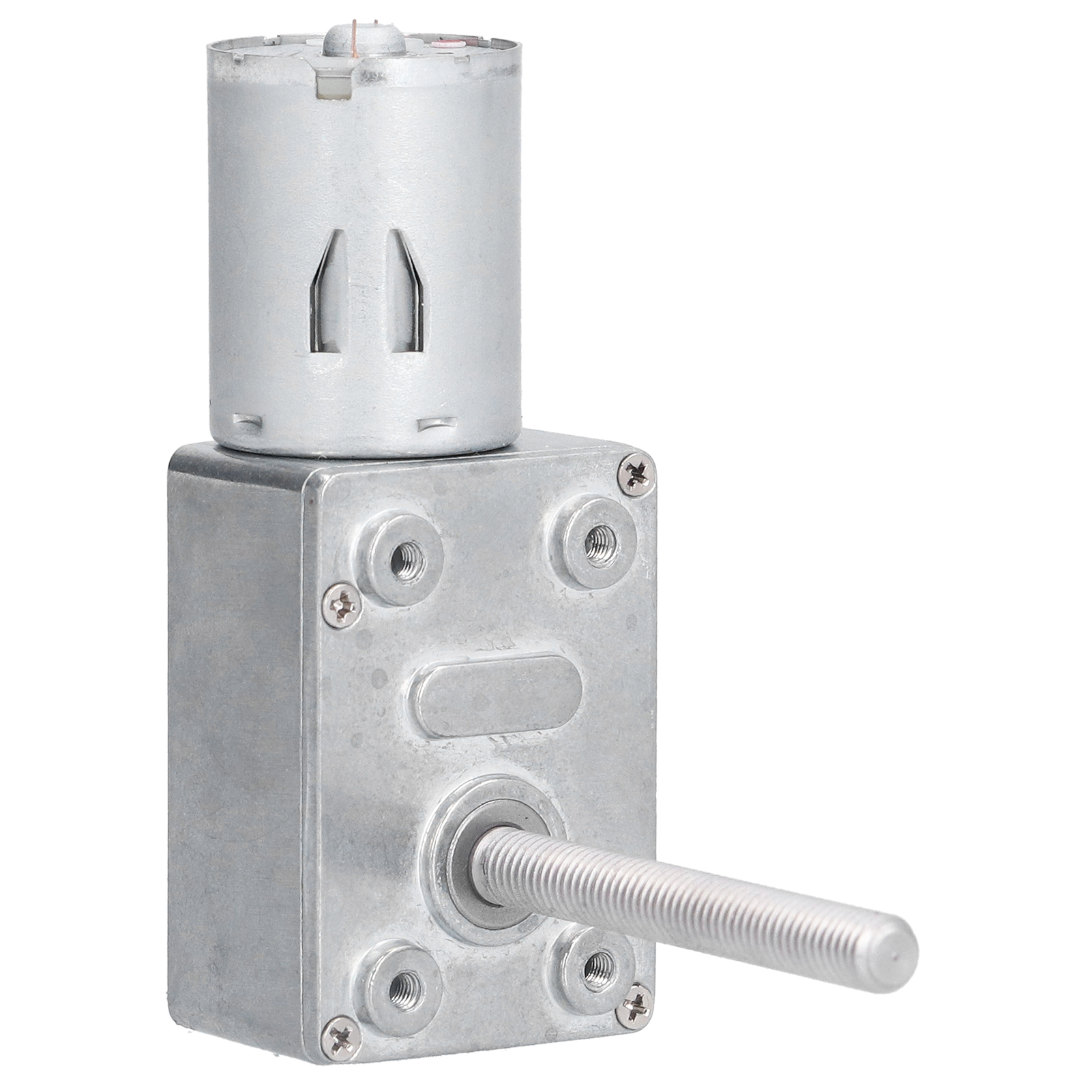 Selbsthemmender Schneckengetriebemotor, 50-mm-m6-gewindewelle, Jgy-370 Dc 6 V 90 U/min