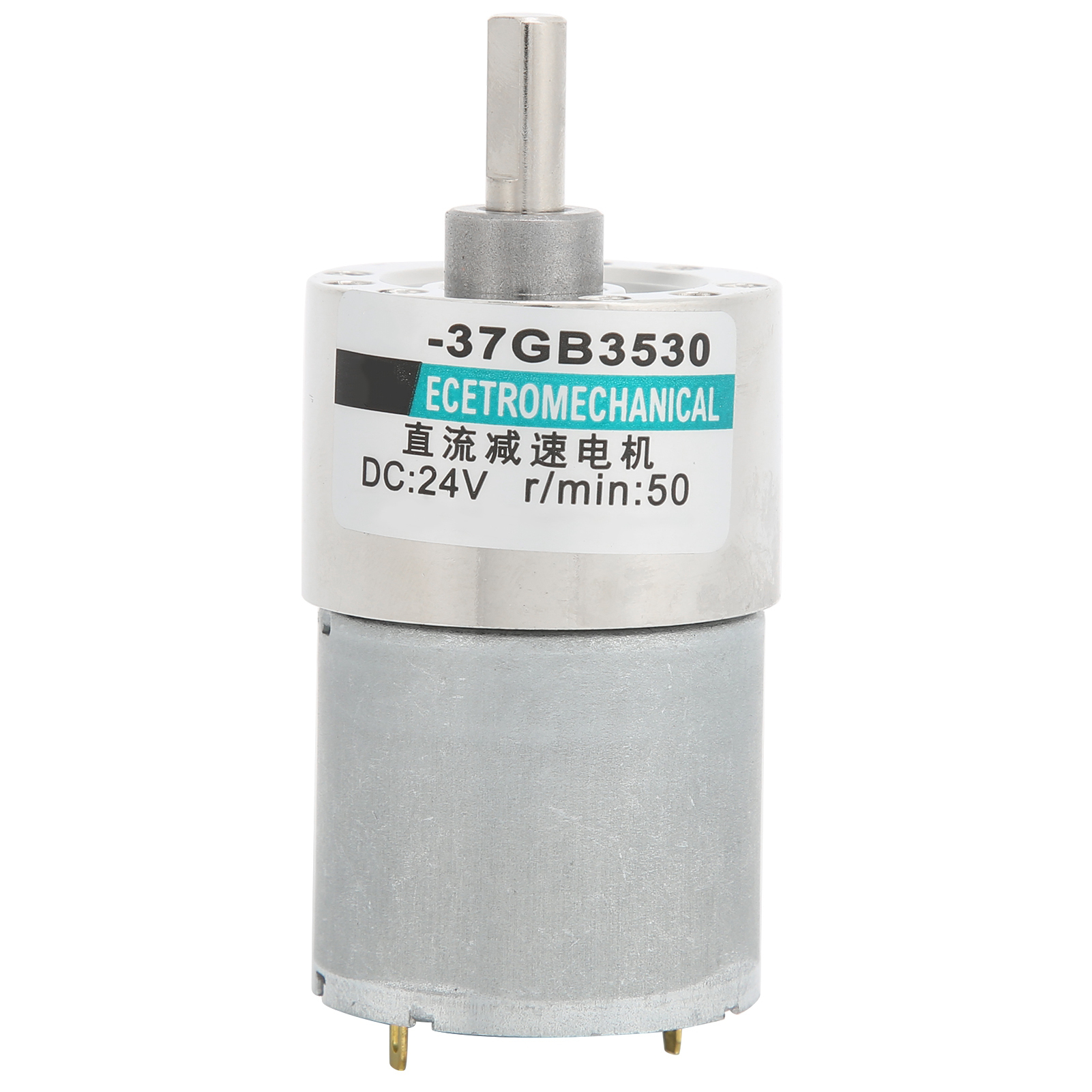 24v Gleichstrom-getriebemotor Xd37gb3530, Niedrige Drehzahl, Hohes Drehmoment, Permanentmagnet, Regler Mit Halterung (50 U/min)