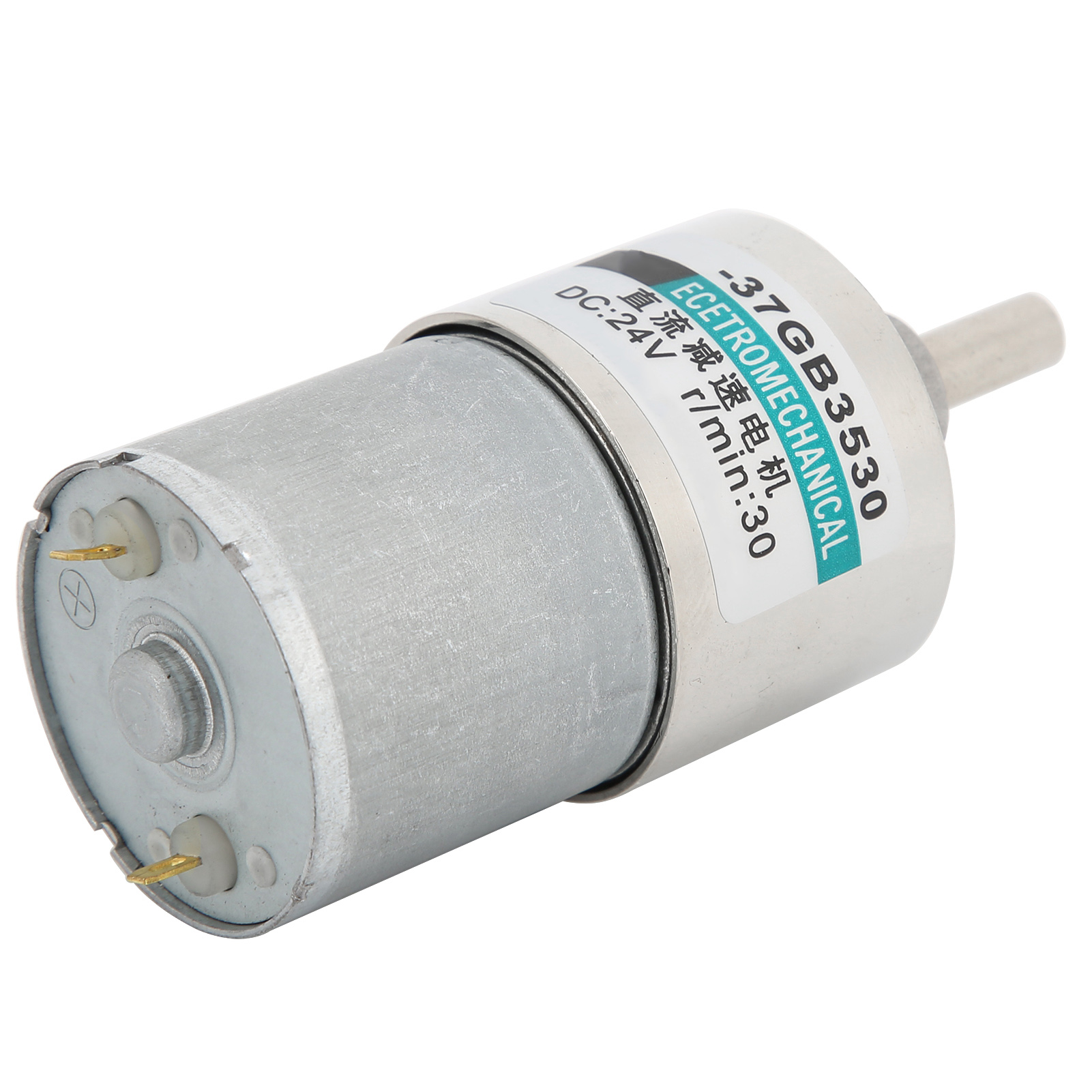 24-v-gleichstrommotor Xd37gb3530, Langsam Laufendes Getriebe, Permanentmagnet, 500 U/min, Mit Reglerhalterung