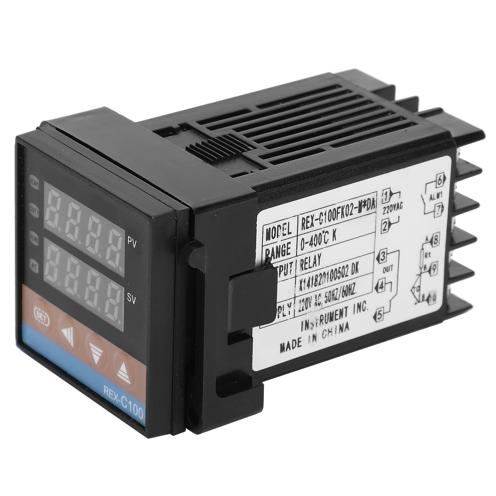 Digitales Pid/berm-thermostat, Einstellbarer Temperaturregler Mit Display, 220-v-schalter