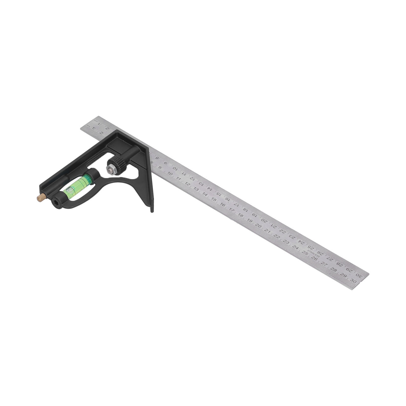 Schiebelineal Aus Aluminiumlegierung, Verstellbarer Kombinationswinkel, Messwerkzeug Für Die Holzbearbeitung, 300 Mm