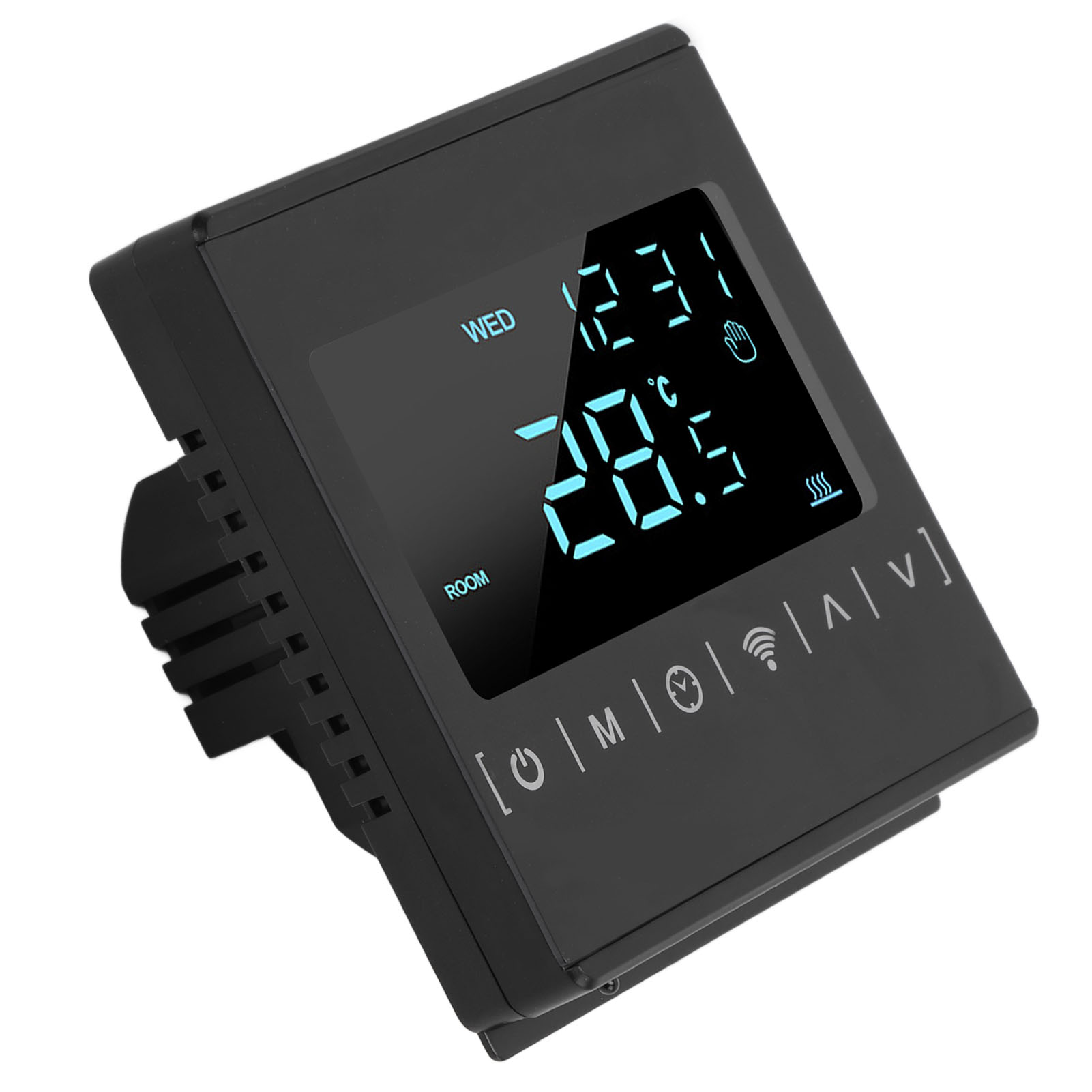 Mh1823 Intelligenter Wlan-bluetooth-thermostat, Lcd-bildschirm, App-sprachsteuerung, 85v-250v Temperaturregler