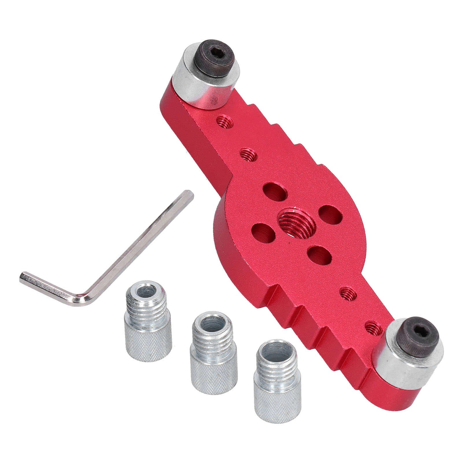 Bohrschablone, Zentrierdorn, Dübelkörner, Holzbearbeitungs-handwerkzeugset, Zeiger