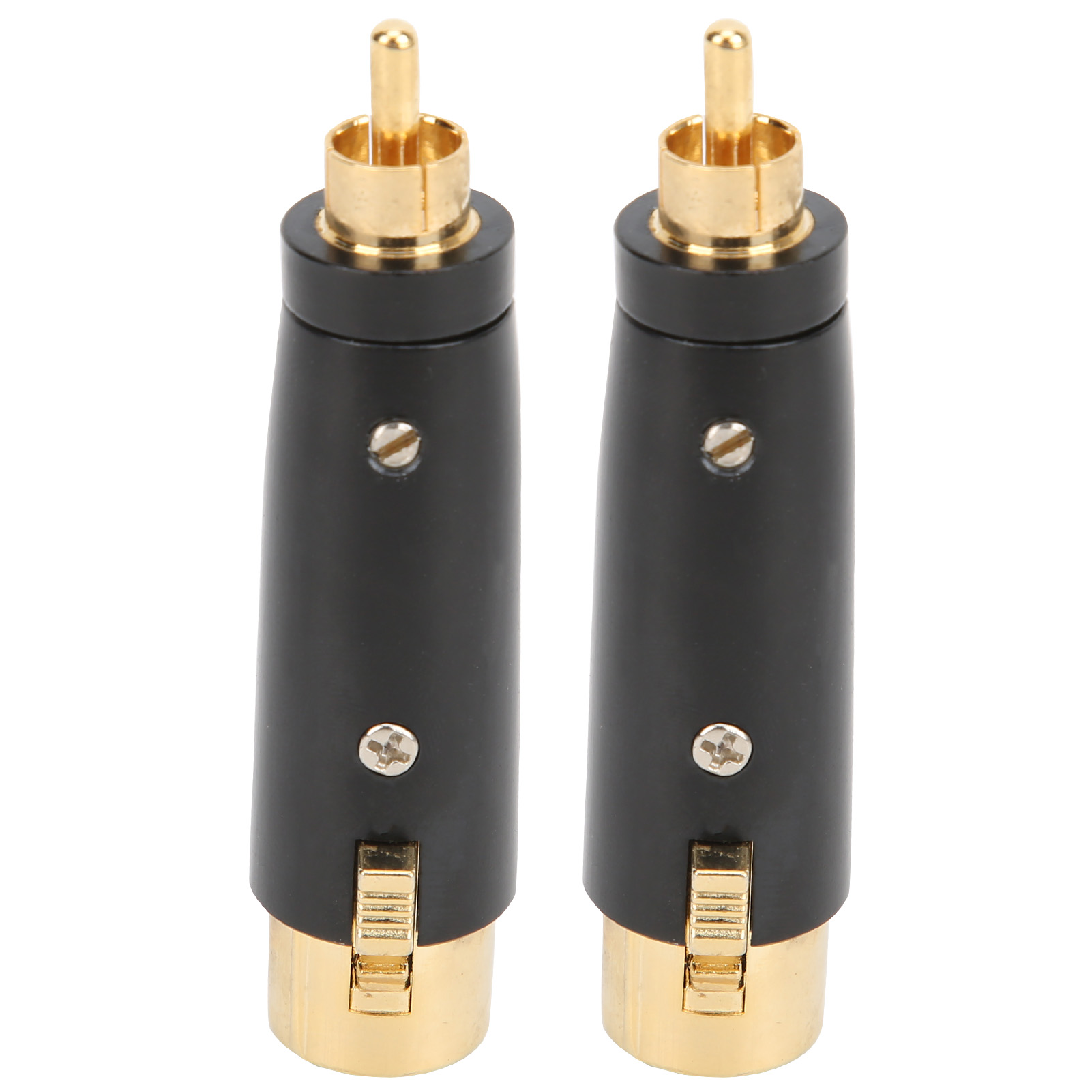 Rca-stecker Auf Buchse, Zinklegierung, 2er-pack Konverterstecker