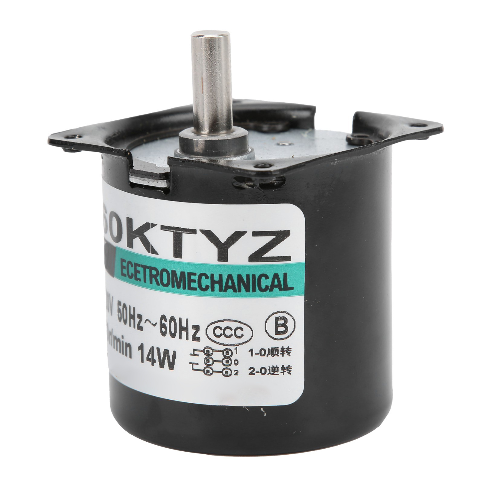 14w 30rpm Ac110v Permanentmagnet-mikrogetriebemotor Drehzahlminderer Für Diy-generatorzubehör
