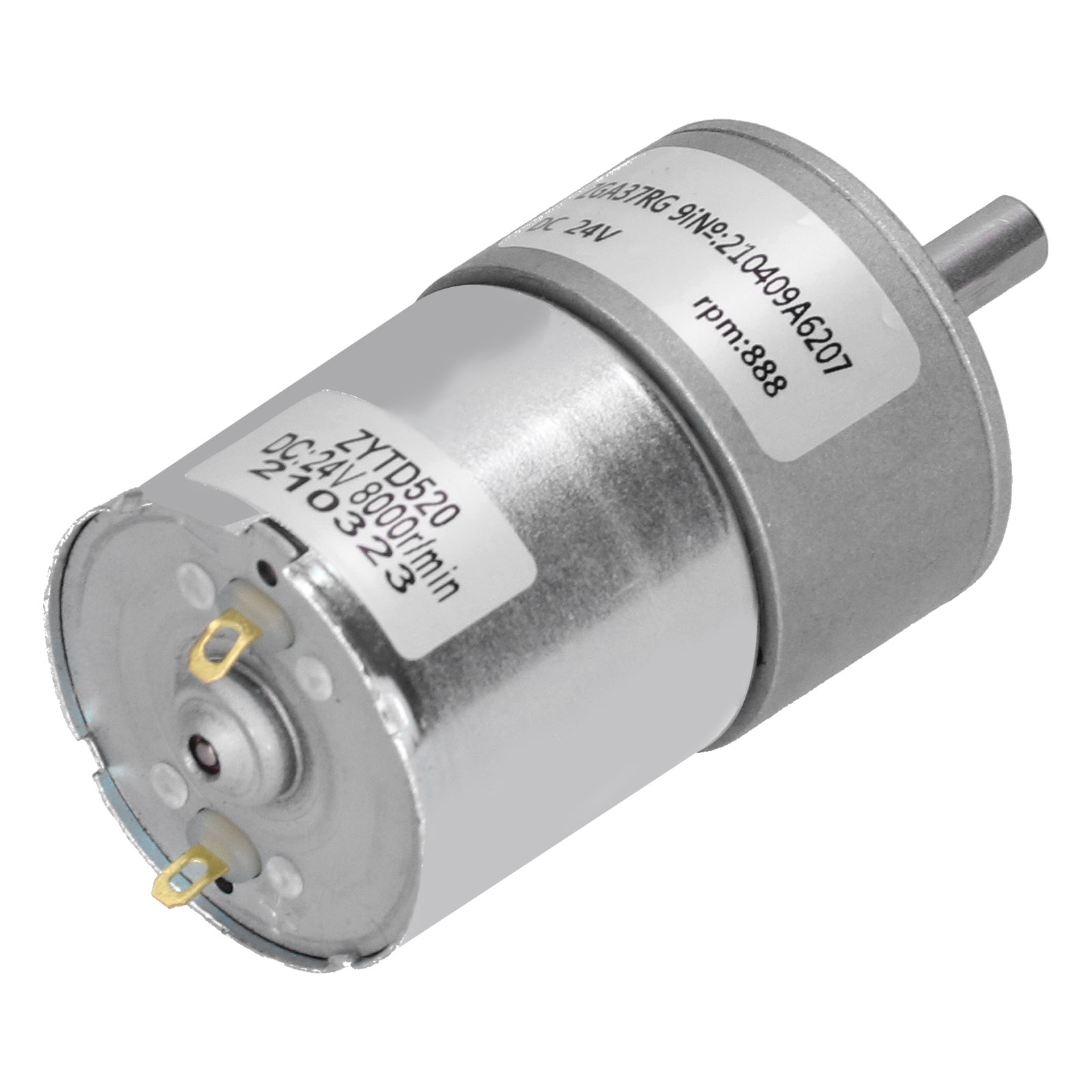Mikrogetriebemotor Mit Zentraler Welle Und Mechanischem Abtrieb, Ersatzteil Zga37rg 24v Dc