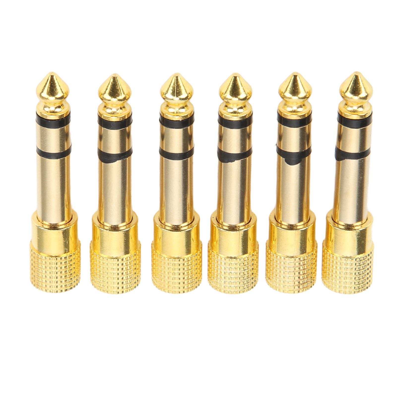 Metall-kopfhöreradapter (3,5 Mm Auf 6,35 Mm), Stereo-mikrofon-audio-klinkenadapter Für Mischpulte