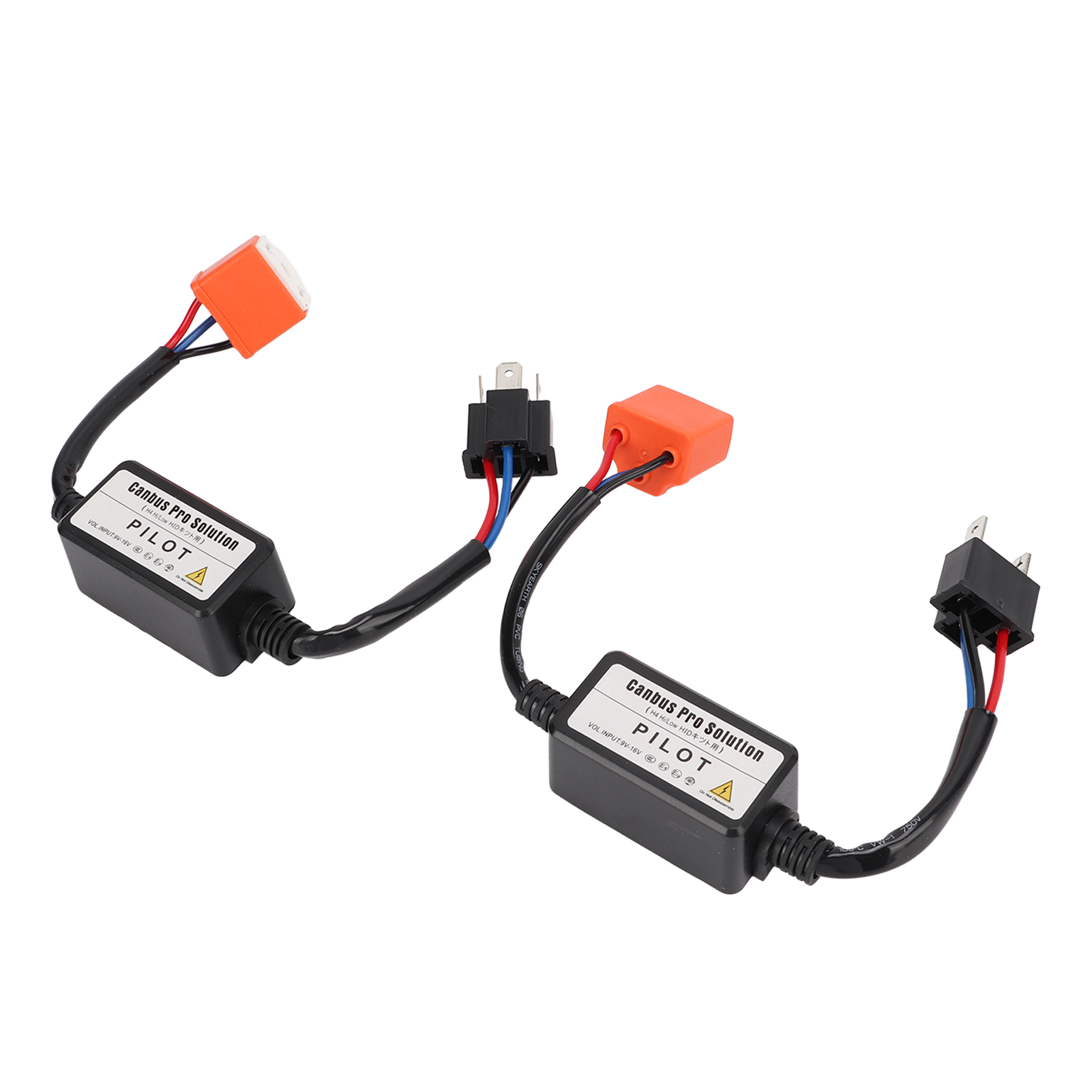 2er-pack 35w 12v Keramik-led-widerstände, Präzise Dekodierung, Einfache Installation, H4-negativkonverter