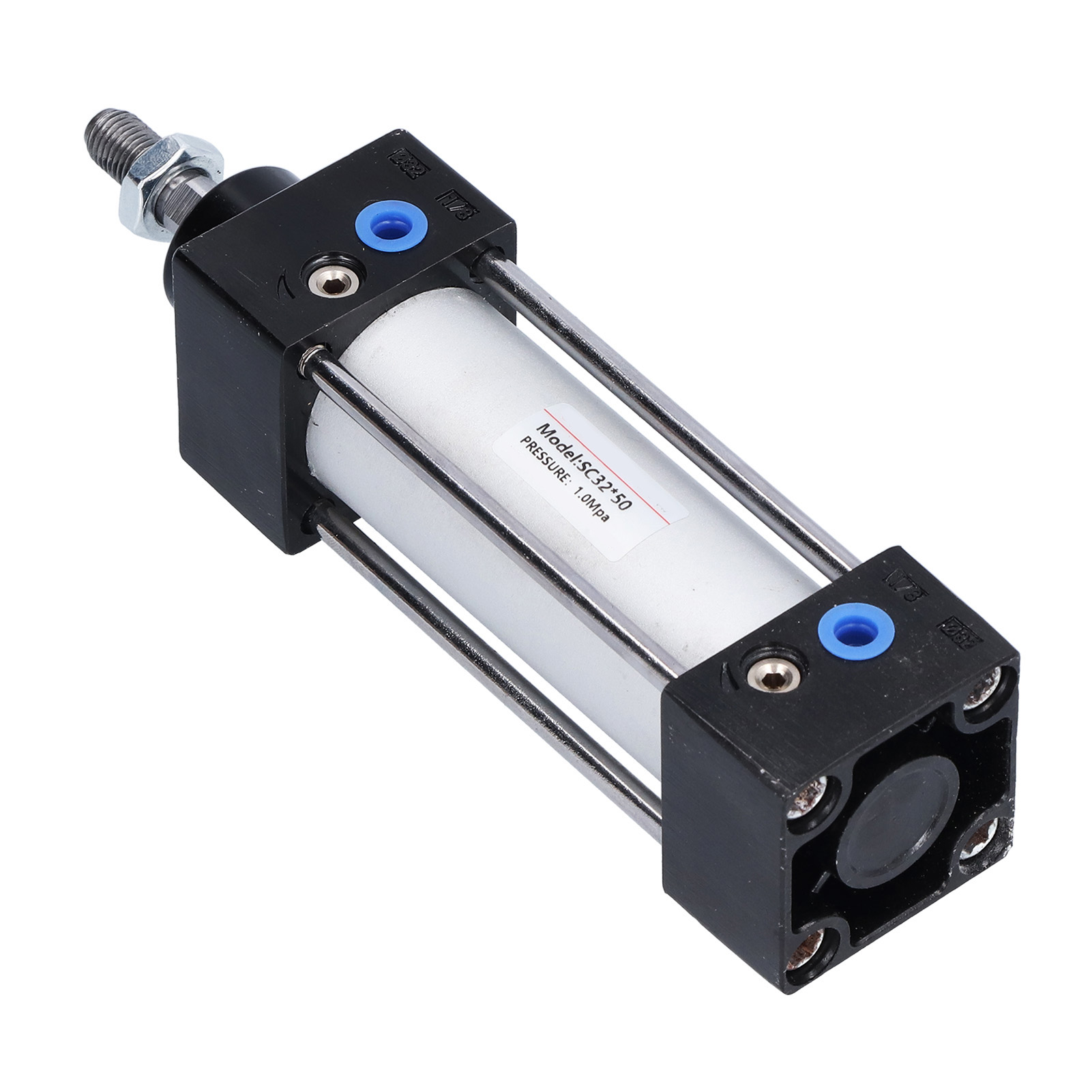 Pneumatikzylinder, 32 Mm Bohrung, 50 Mm Hub, Aus Korrosionsbeständiger Aluminiumlegierung Für Automatische Anlagen