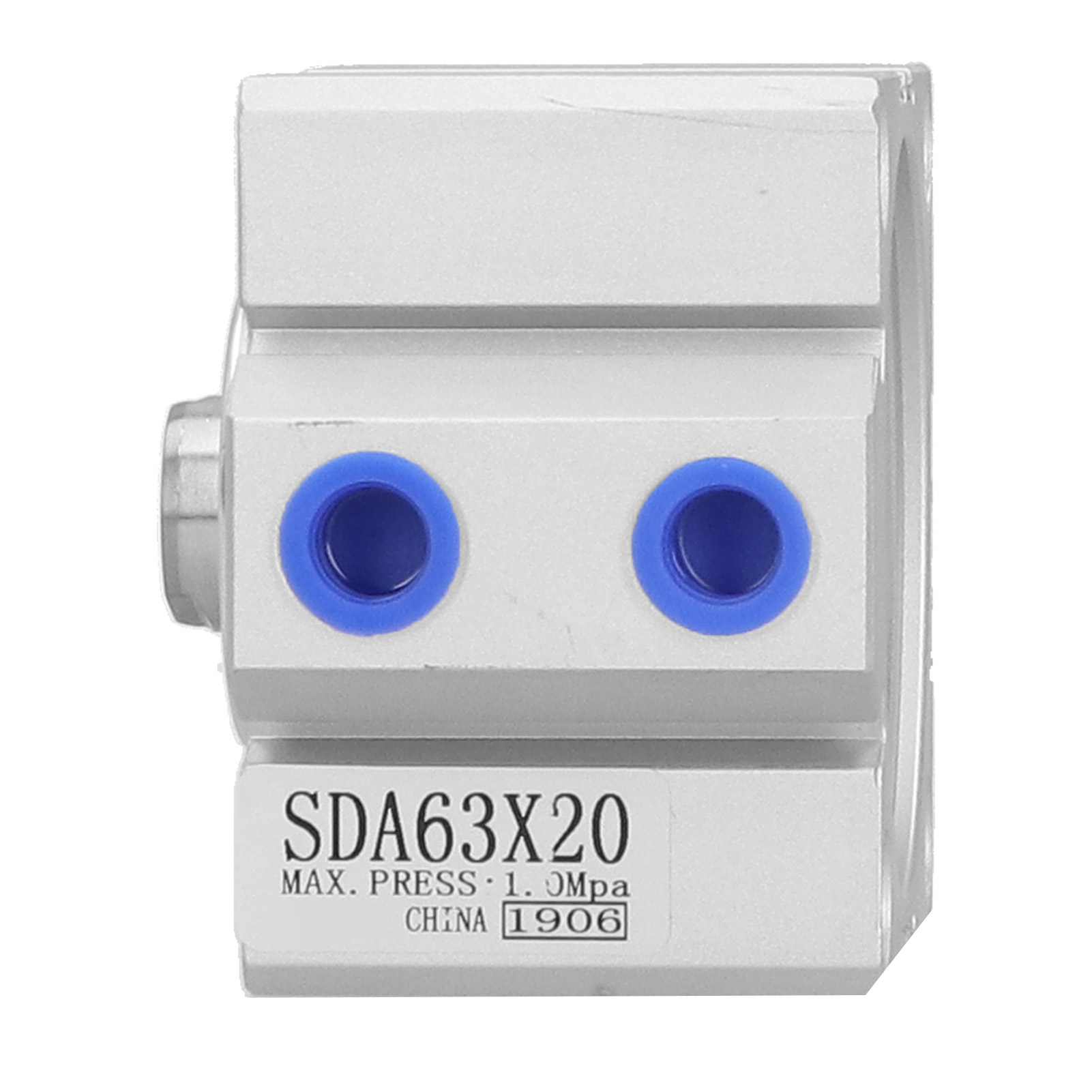 Schlanker, Doppeltwirkender Pneumatikzylinder Aus Aluminium Sda63x20, 20 Mm Hub, Industrieausrüstung