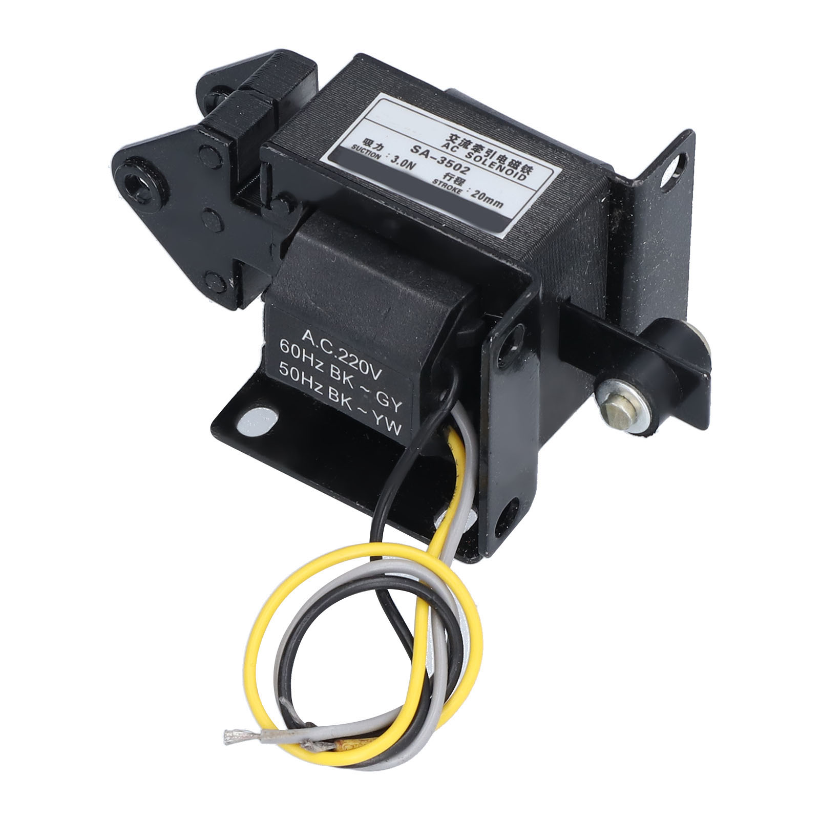 Schub-zug-solenoid-elektromagnet, 220 V Wechselstrom, Wasserdicht, Wärmeabführend, Traktionsmagnet